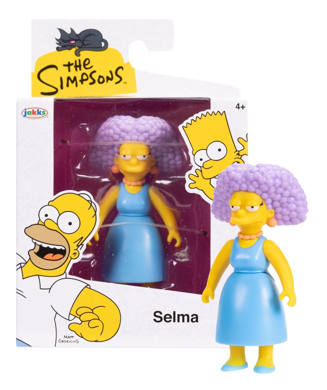 Jakks Pacific The Simpsons: Selma 2.5&Prime; Action Figure Mint in Box