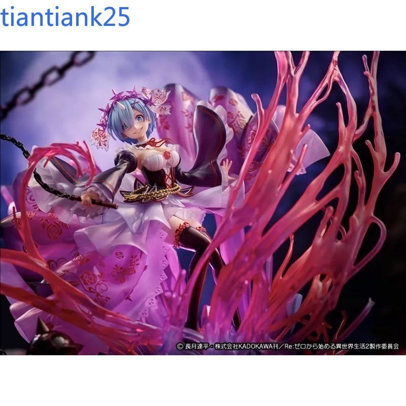 Re:Life in a different world from zero Rem Crystal Dress Ver Anime Figure Model