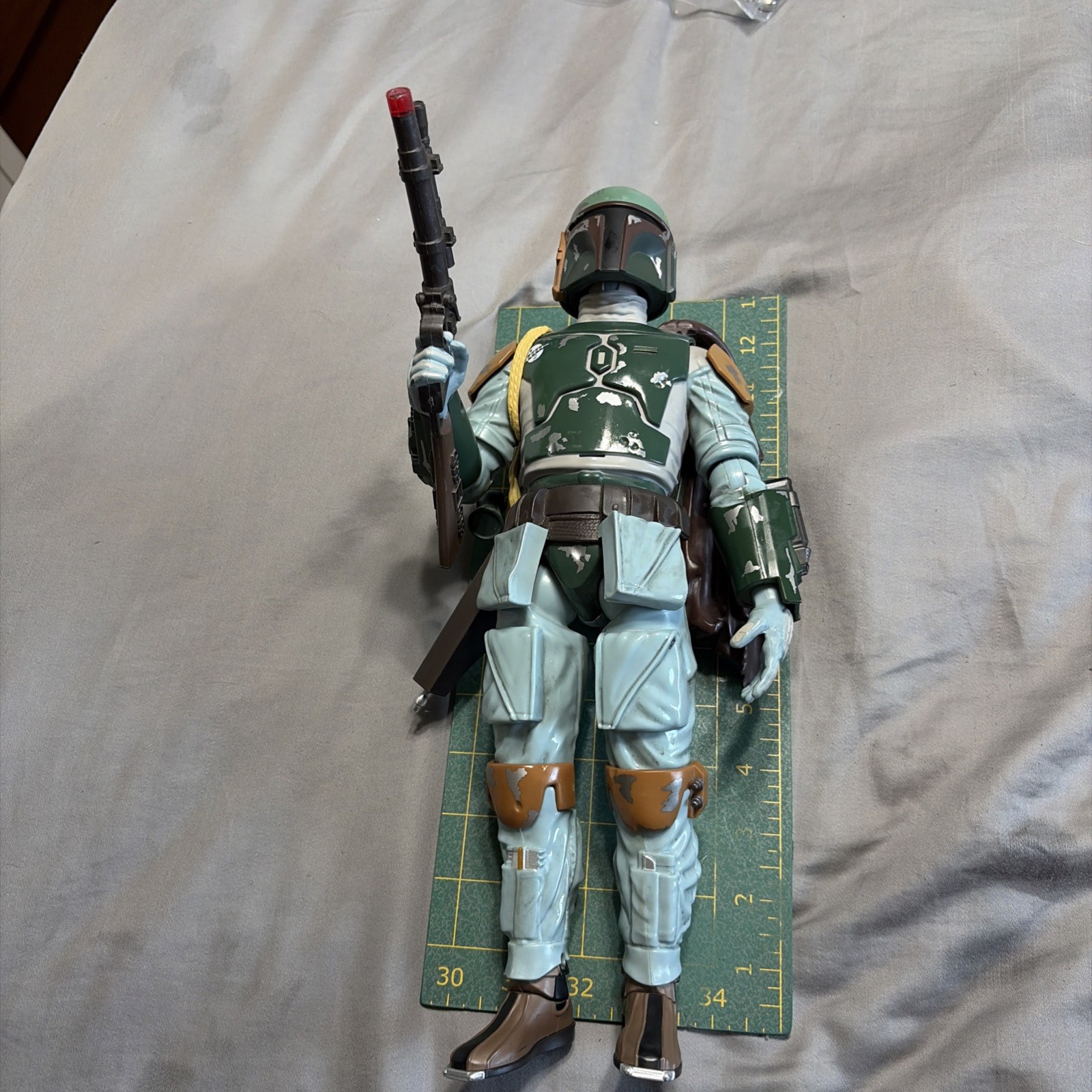Disney Star Wars – 13&Prime; Boba Fett Talking Action Figure Fresh Batteries