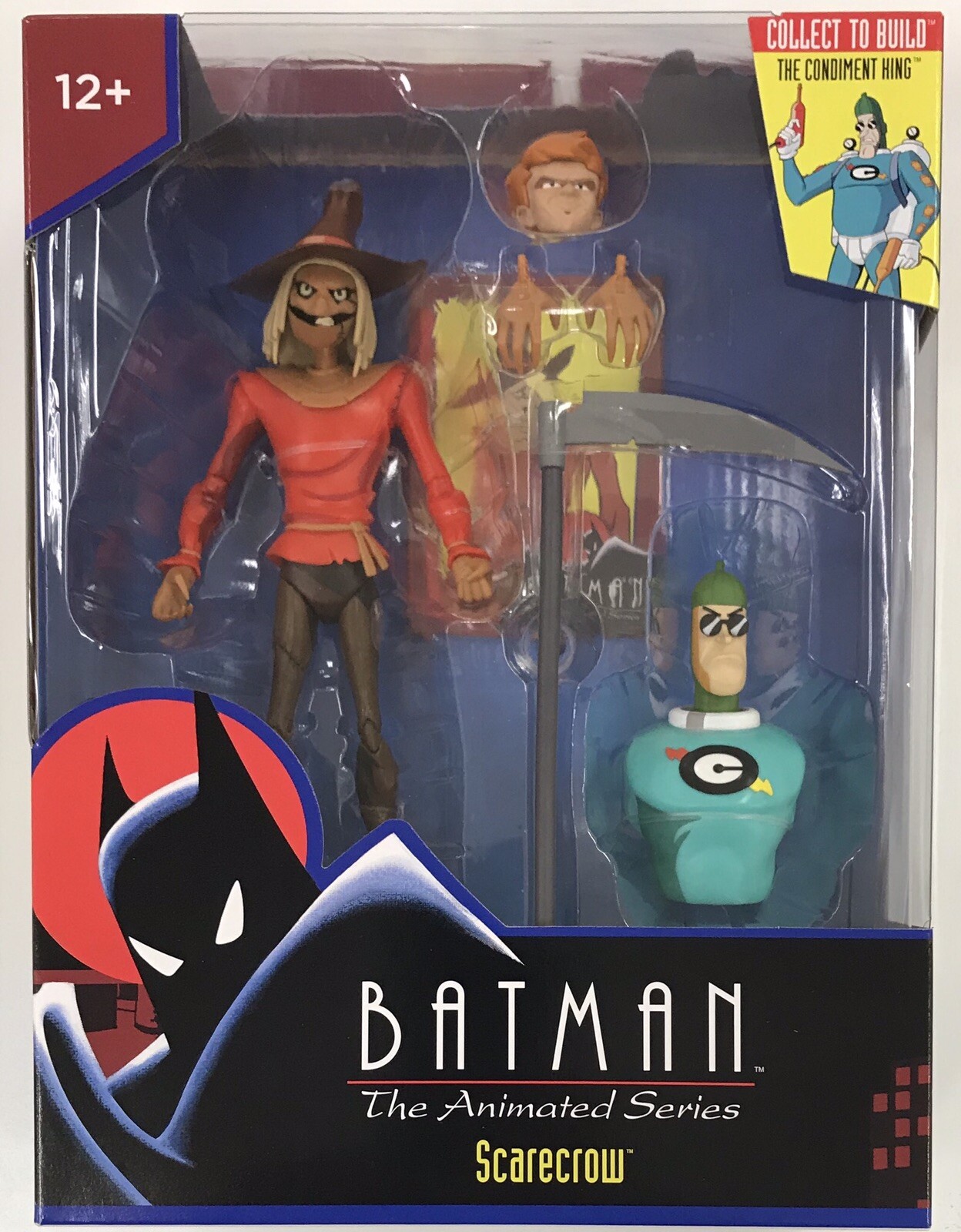 McFarlane DC Comics Batman Animated Series SCARECROW Condiment King BAF US