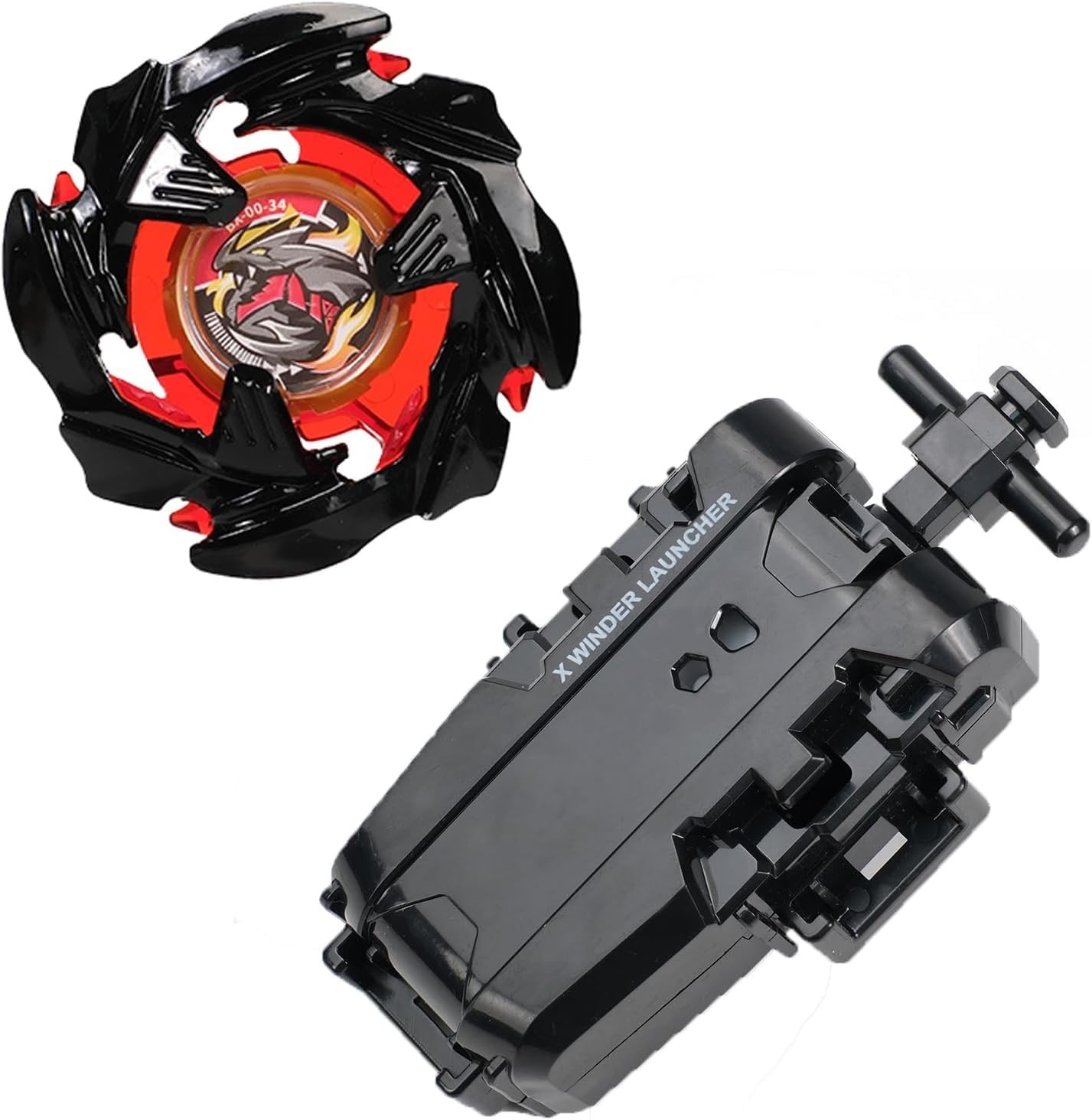 DEZAWRTY Left-Spin X Burst Battle Tops with String Launcher Pack, Fun Battlin…