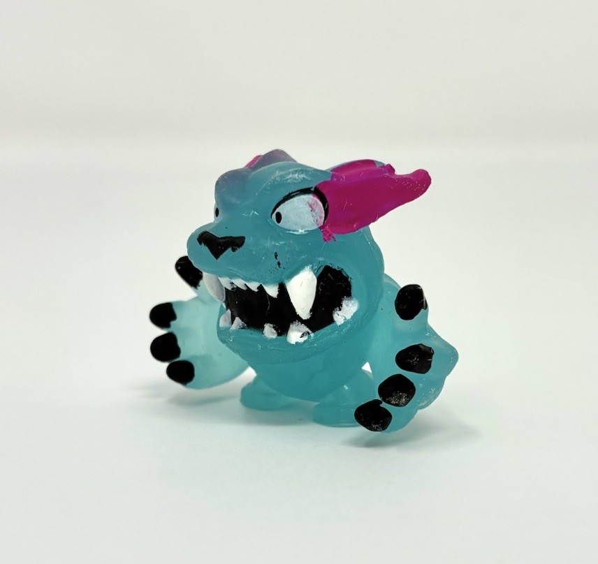 Mr Beast Lab Swarms Hypercharge Panther Ultra Rare GITD Series 1 Alpha Glow
