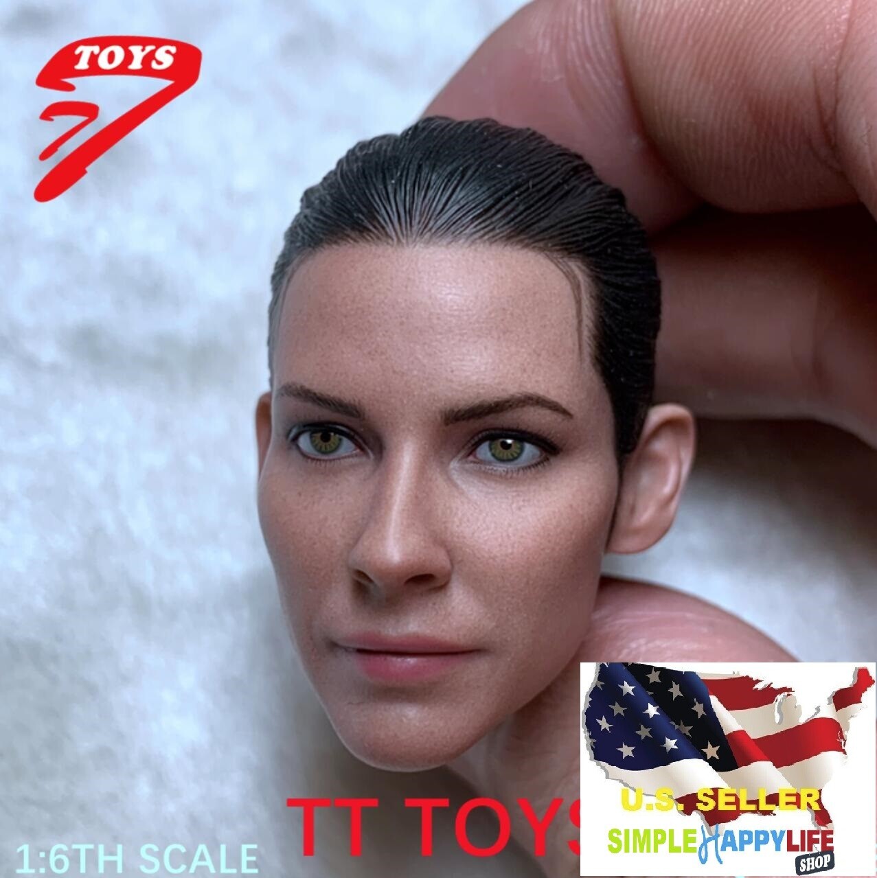 1/6 female head sculpt wasp for Phicen hot toys 12&Prime; figure Worldbox ❶USA❶