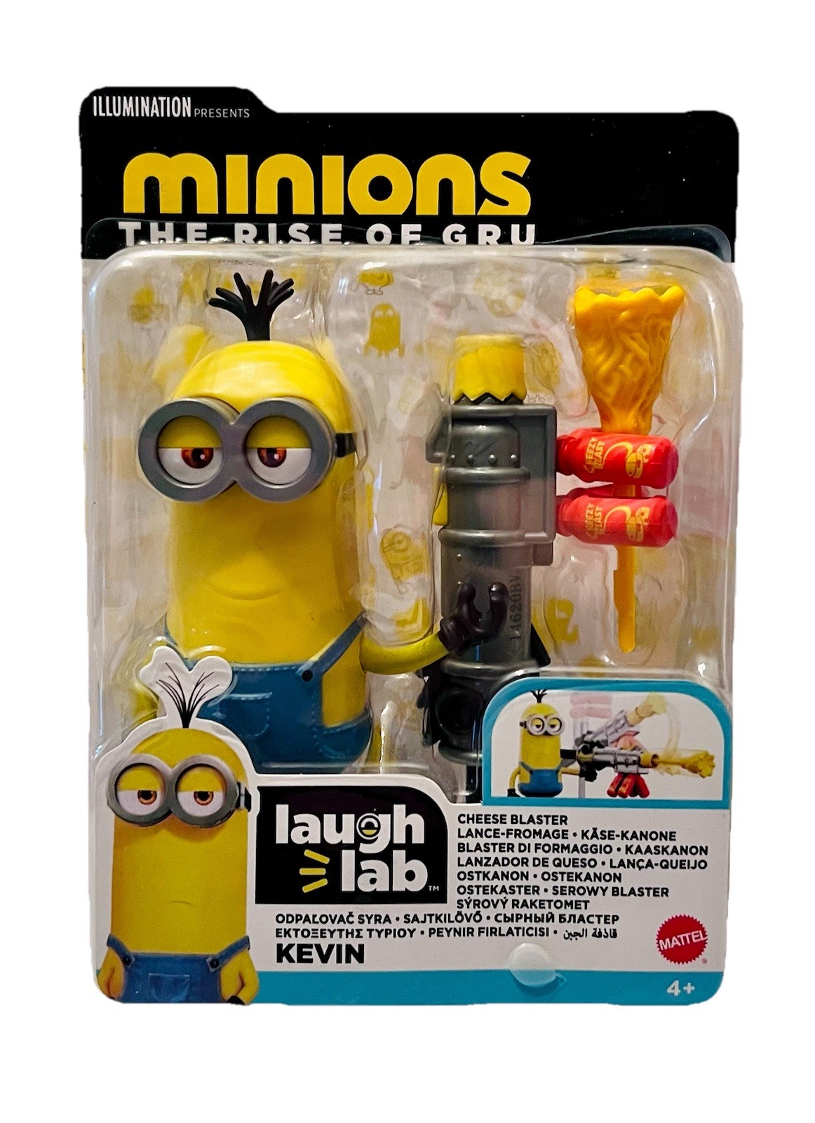 Minions The Rise of Gru Kevin Cheese Blaster