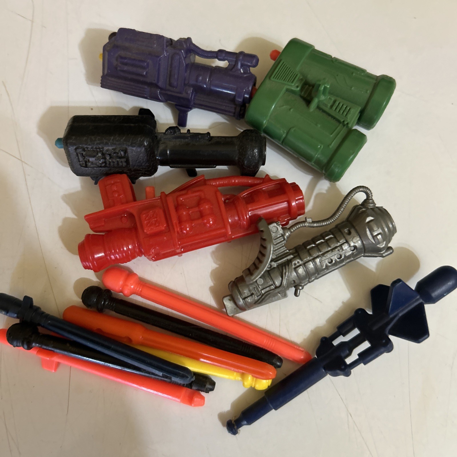 GI Joe Action Figure Accessories Launchers, Backpacks, And Weapons