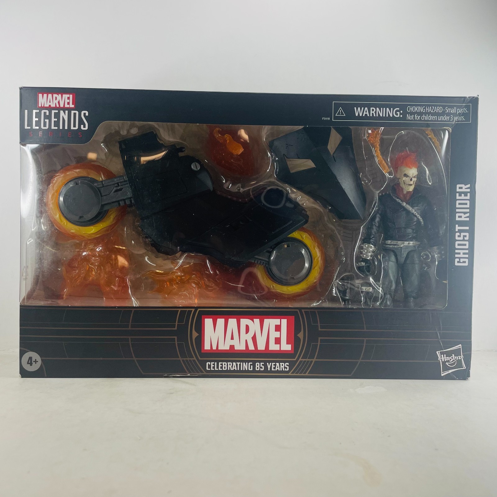 Hasbro Marvel Legends Series Ghost Rider w/Motorcycle Action Figure – Open Box