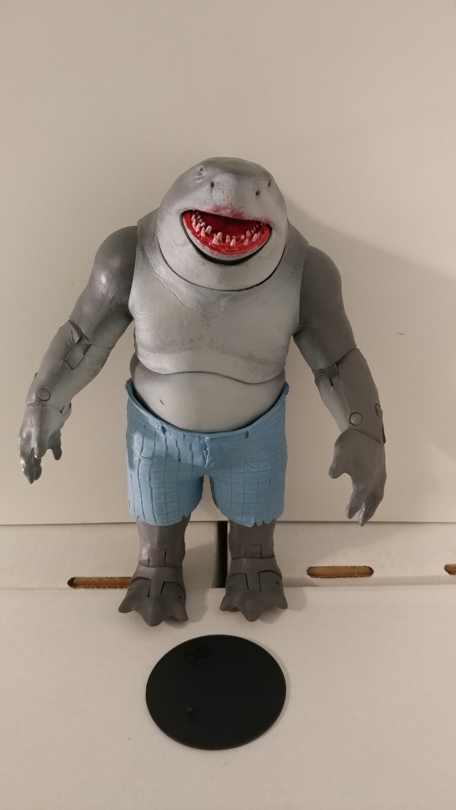 DC Multiverse King Shark Complete BAF Mcfarlane Bloody Variant Suicide Squad