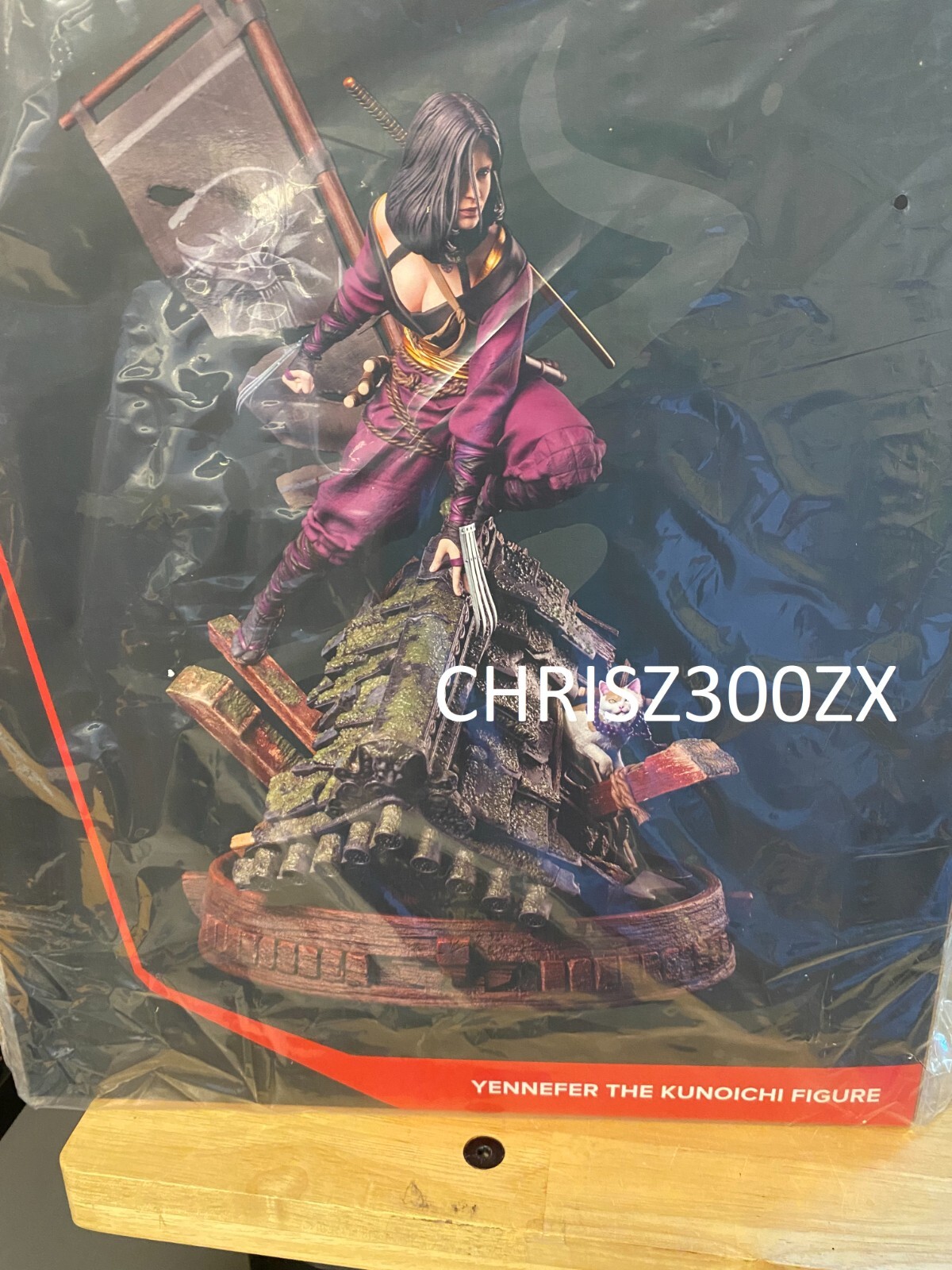 The Witcher Wild Hunt Yennefer the Kunoichi Polystone Statue Figure 17&Prime; Limited