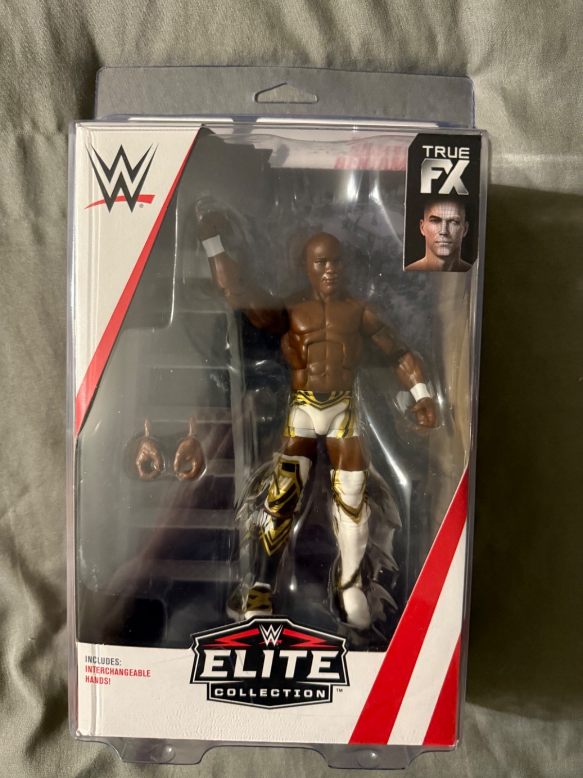 WWE Mattel Elite 63 Shelton Benjamin white version chase new in box