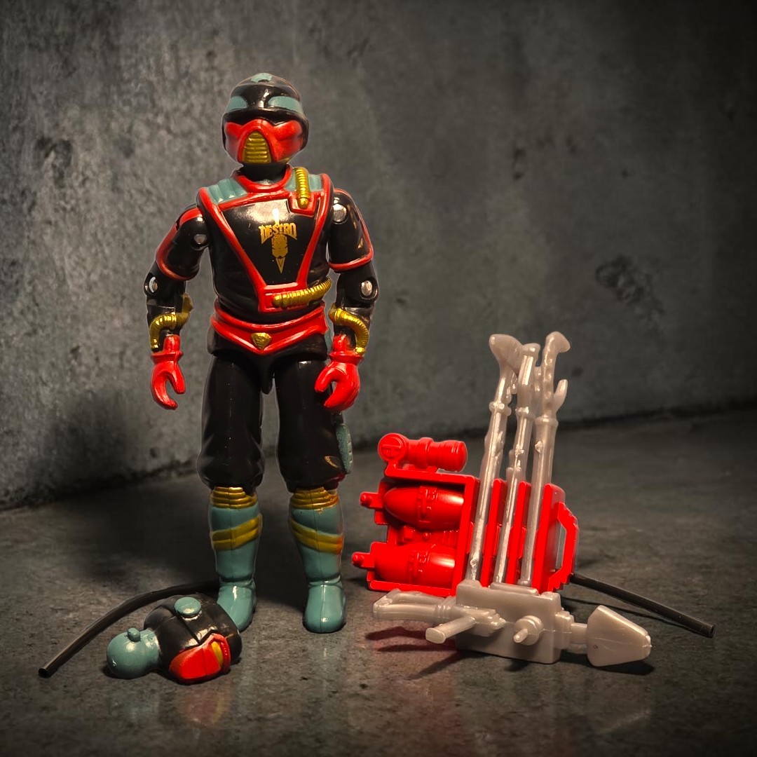 Techno Viper Destro Iron Grenadier Black Major G.I. GI Joe Action Figure 2025