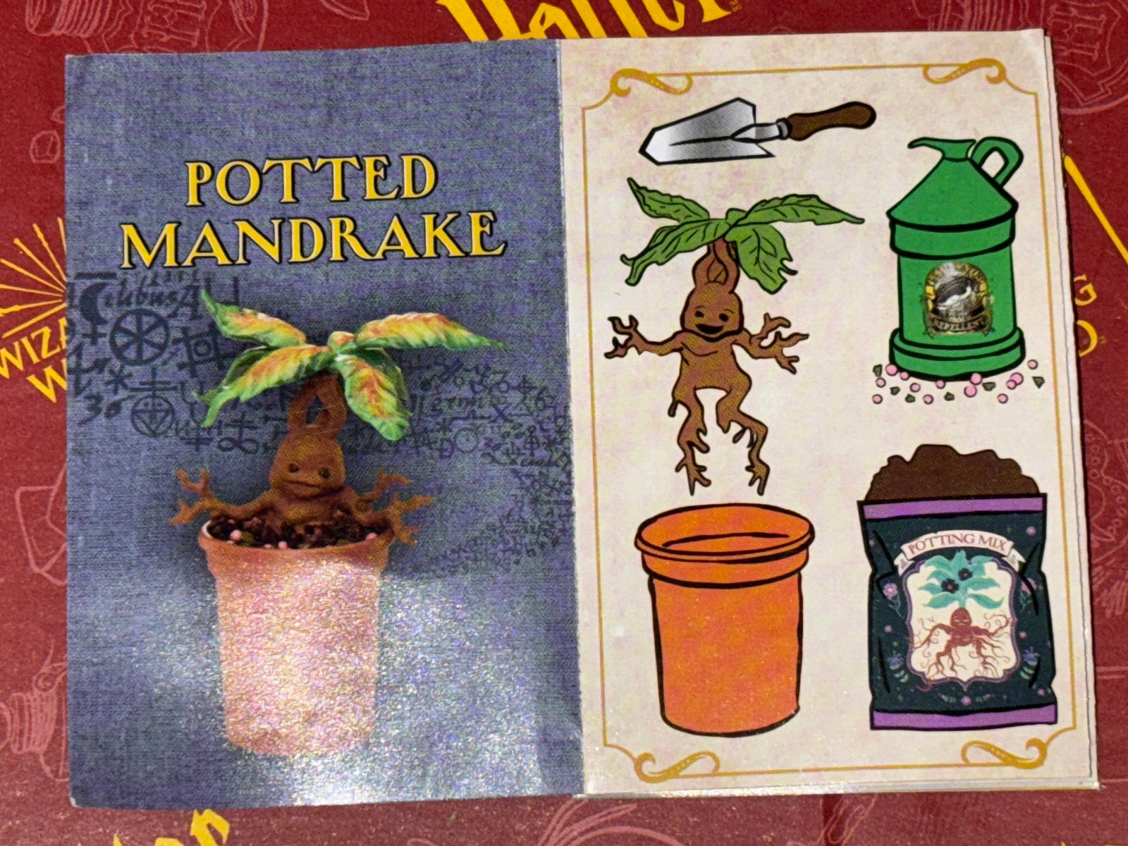 SEALED! UNOPENED! POTTED MANDRAKE Miniverse Make It Mini Potions Harry Potter