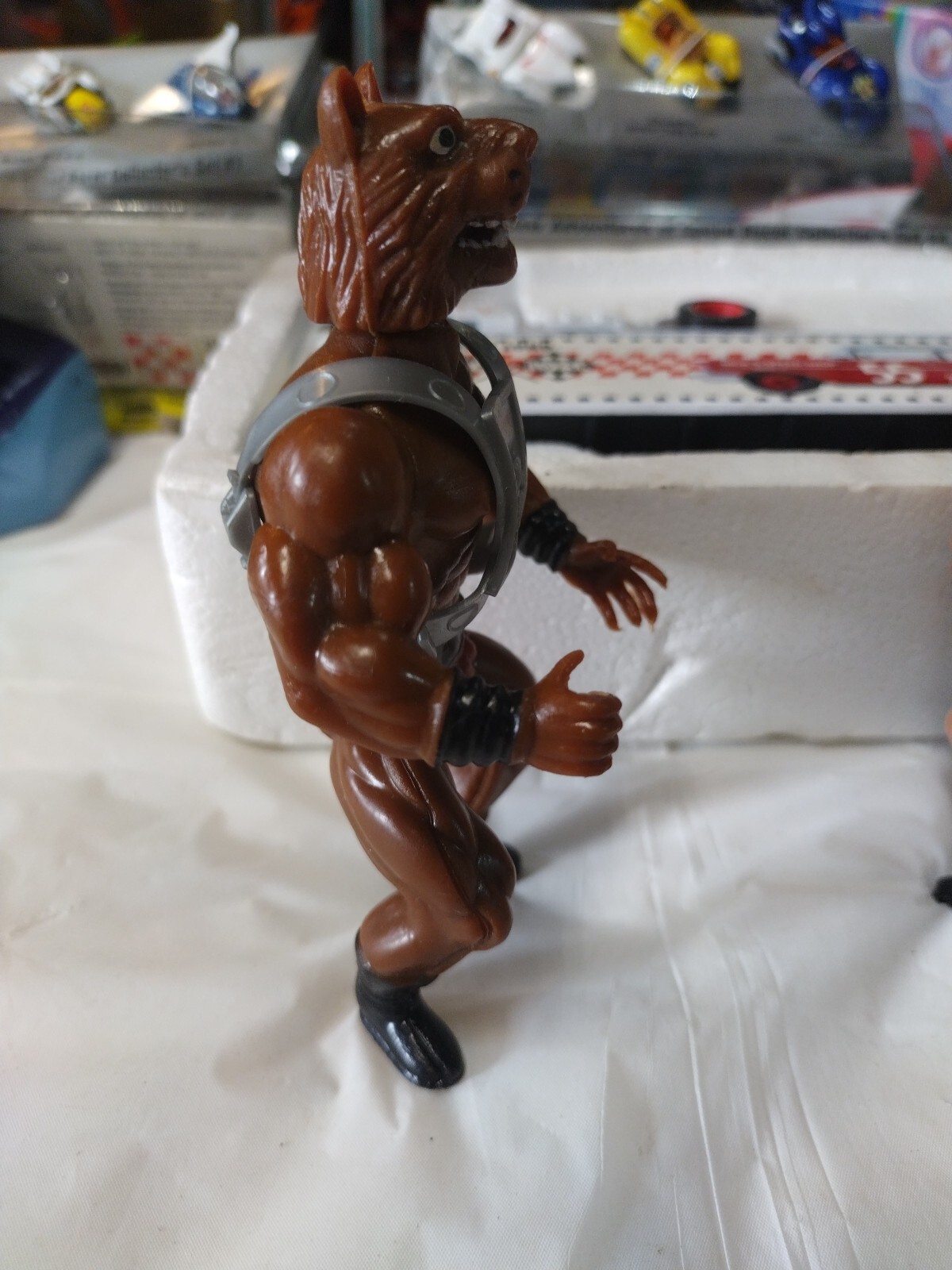 Rare Bundle Galaxy Warriors Wolf Anubi Heman Knock Off Action Figures 1985 MOTU
