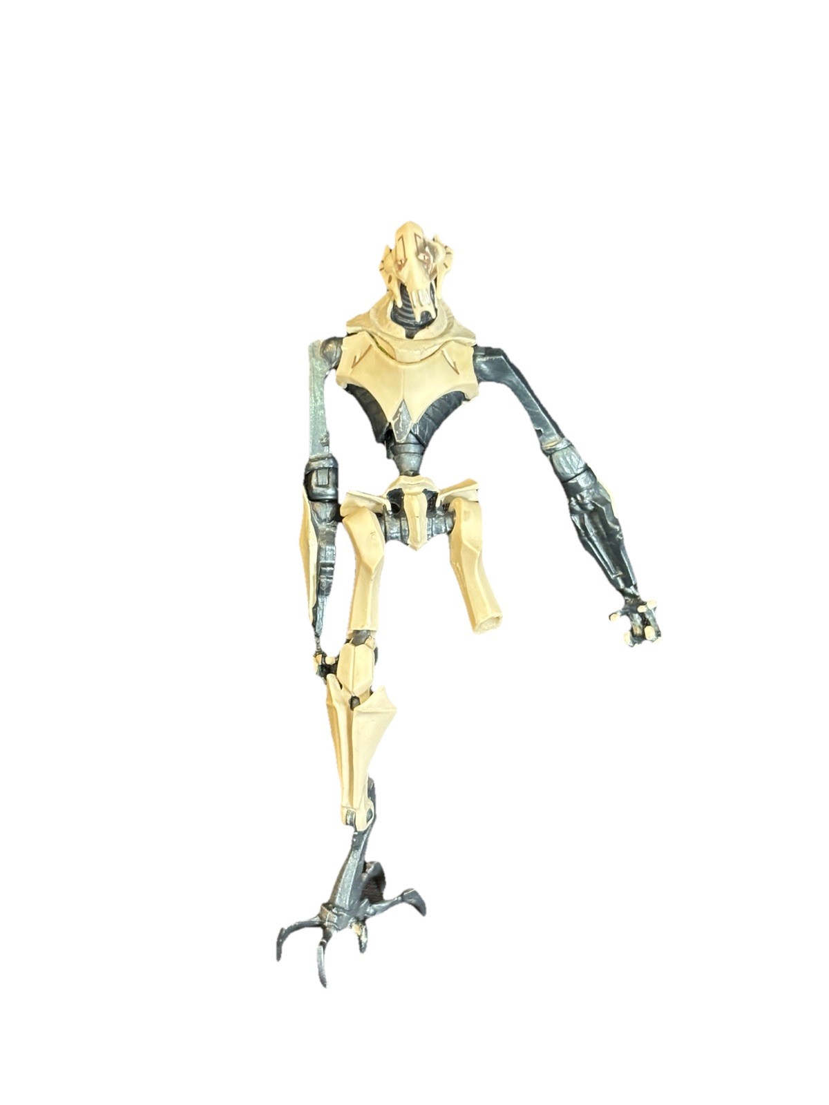 Star Wars General Grievous Action Figure Hasbro Revenge of the Sith Incomplete