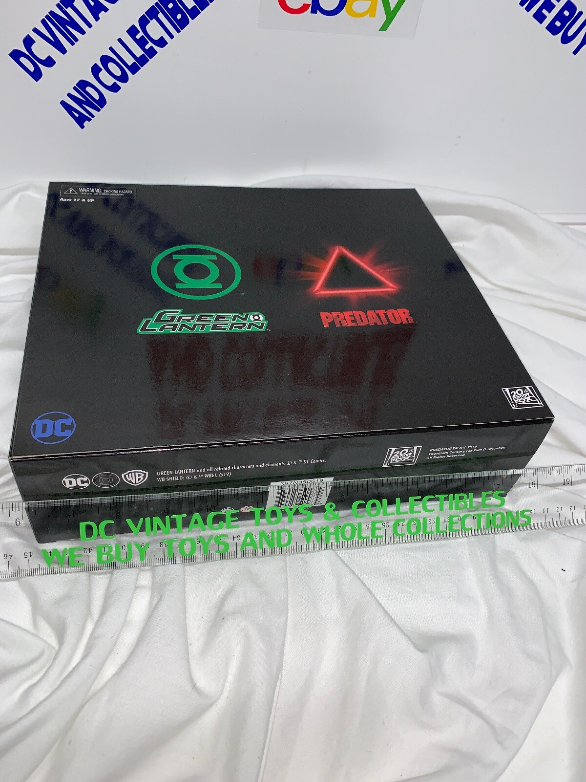 NECA NYCC Green Lantern Yellow Sinestro Predator 2 Pack DARK Horse CASE FRESH