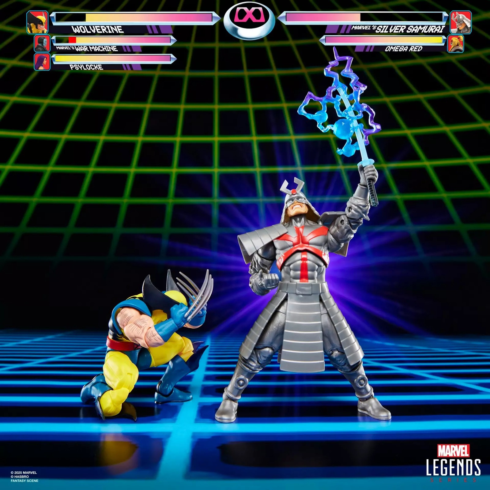 Marvel Legends Series Gamerverse Wolverine vs Marvel&rsquo;s Silver Samurai IN STOCK