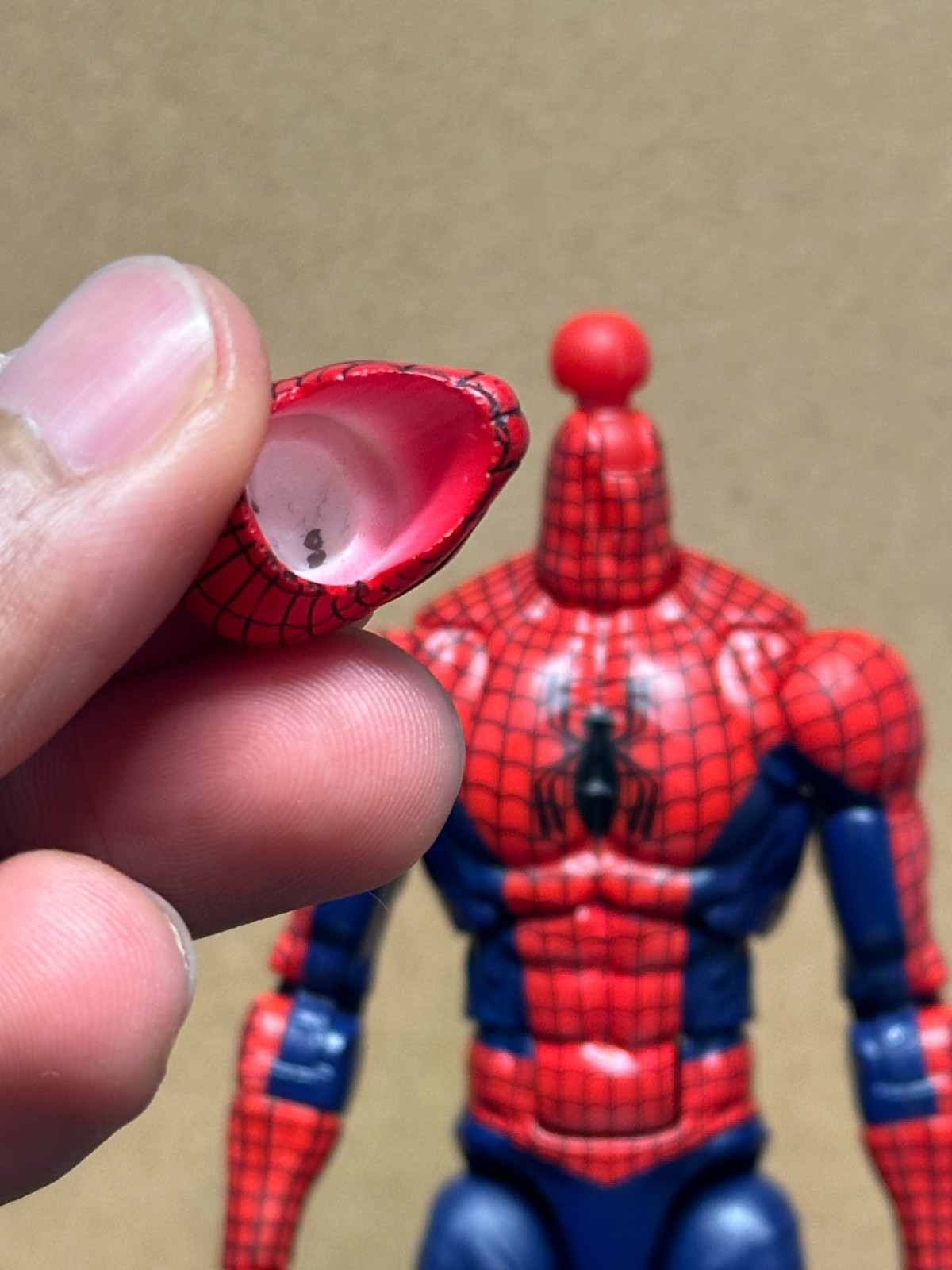 1/12 Marvel Legends Maximum Series Spider-Man Todd McFarlane Custom Painted Head