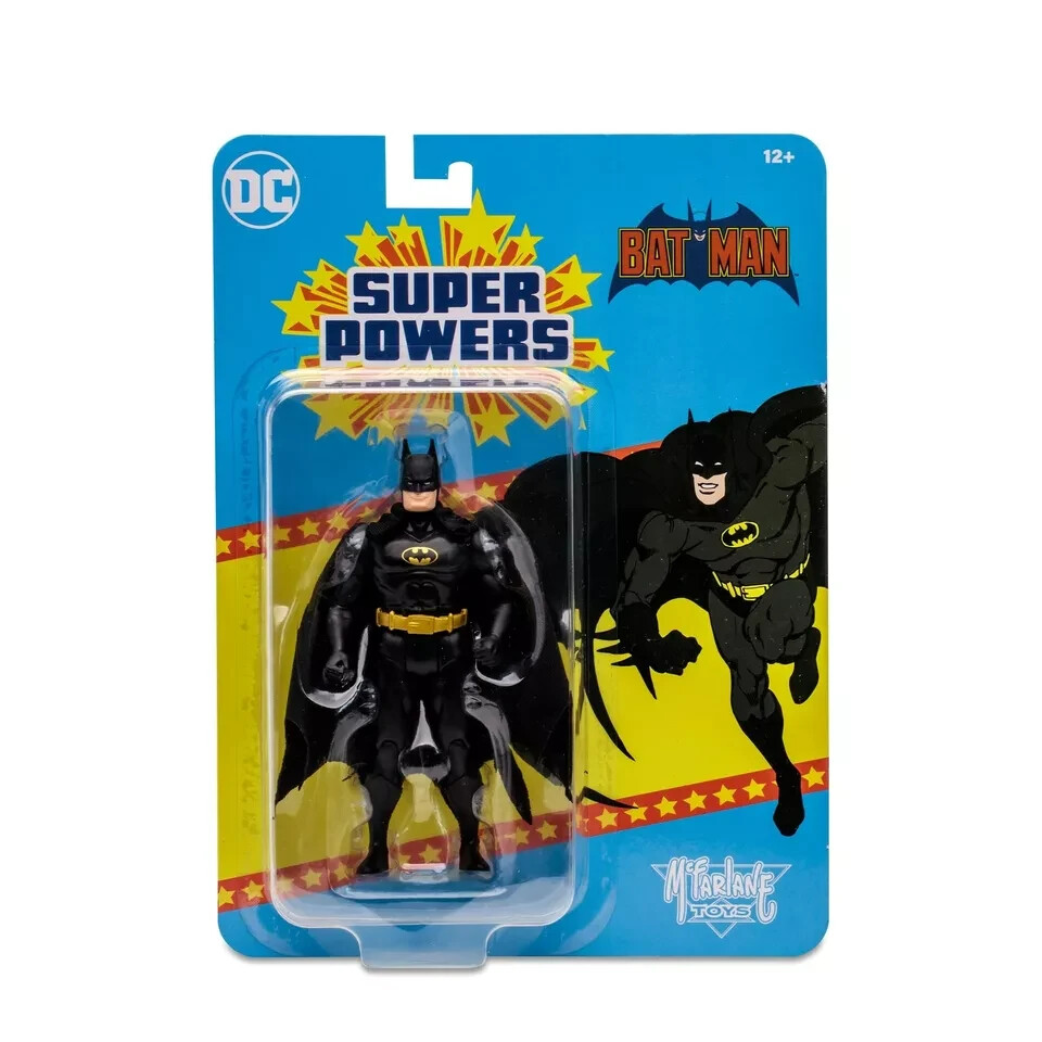 McFarlane Toys – DC Super Powers Batman (Black Suit) 4.5in Action Figure