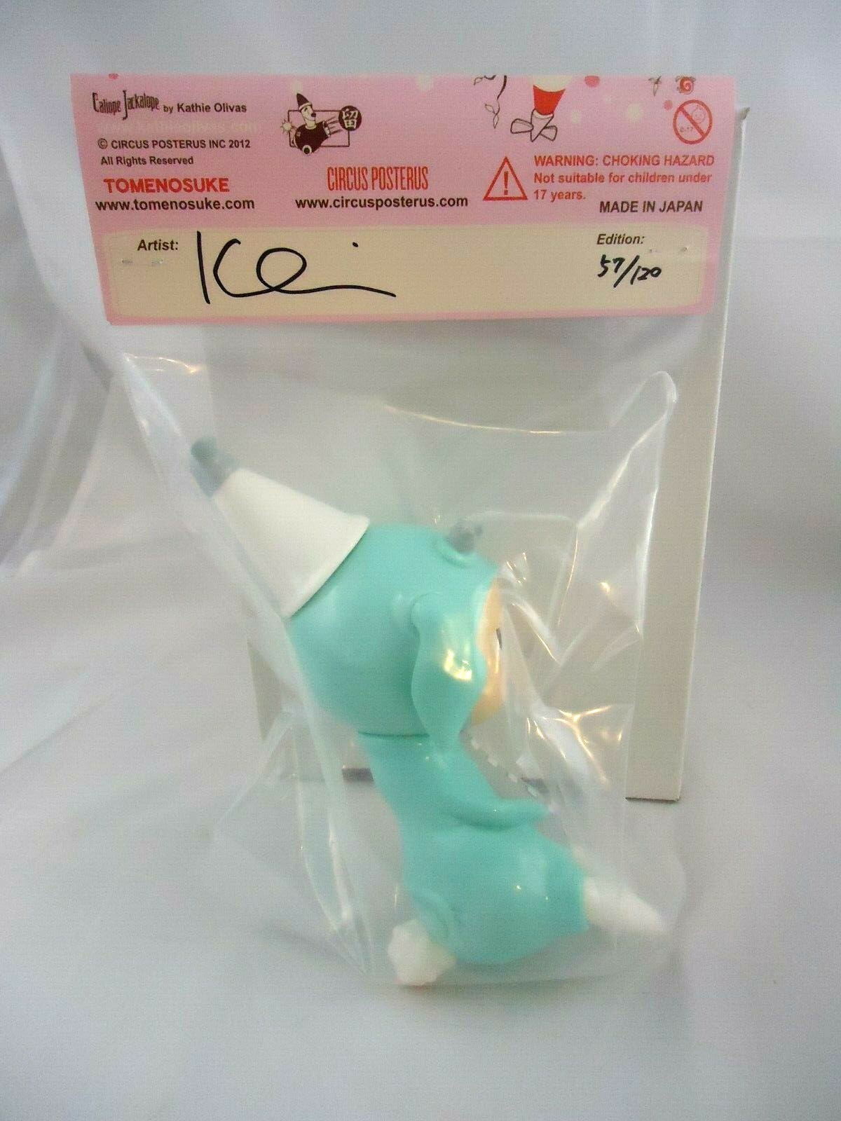 Designer Con Sofubi Kathie Olivas Calliope Jackalope #1 signed header 57/120