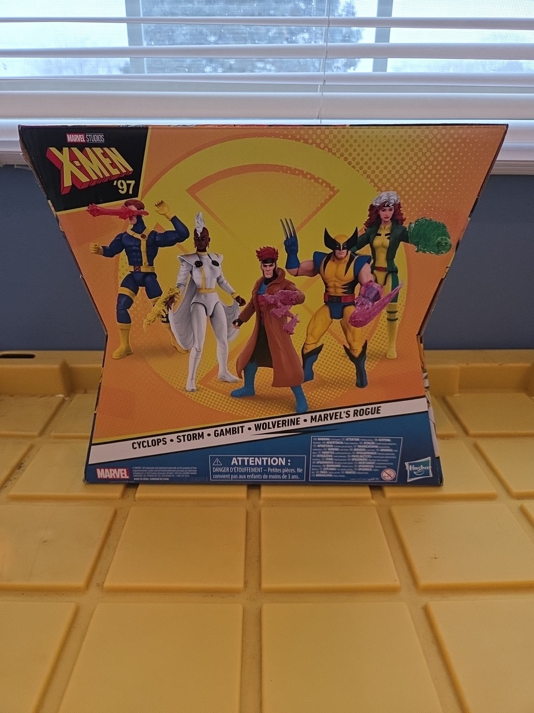 X-MEN 97 CYCLOPS WOLVERINE STORM ROGUE GAMBIT 5 FIGURE SET 3.75&Prime; ACTION FIGURES