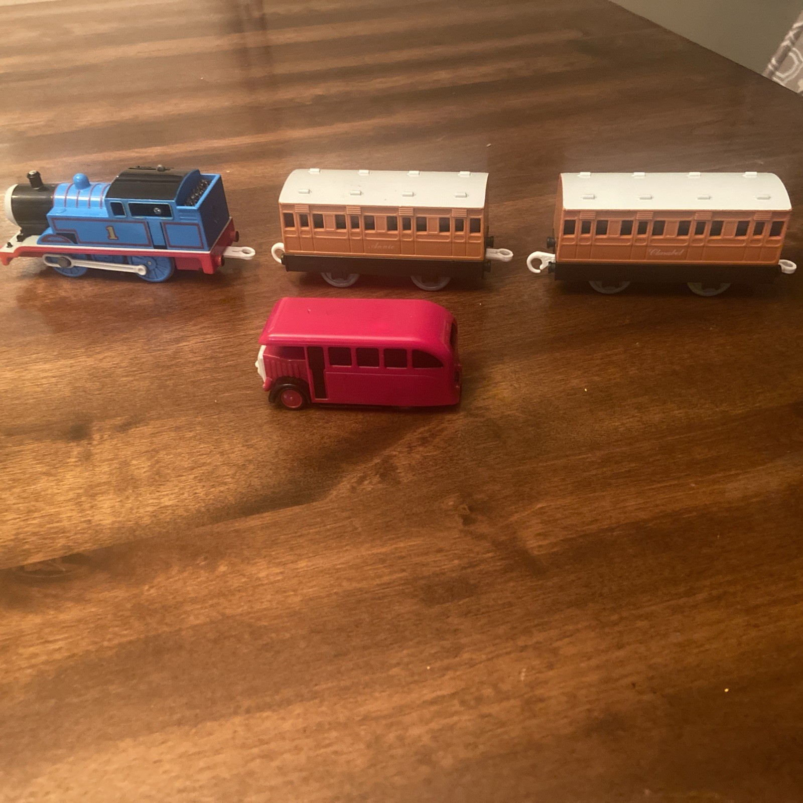 VERY RARE Tomy Thomas variant customized with annie clarabel Bertie USA SHIPPING