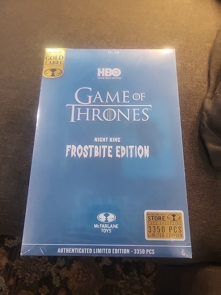 The Night King Limited Edition 3350 Action Figure Frostbite Edition Gold Label