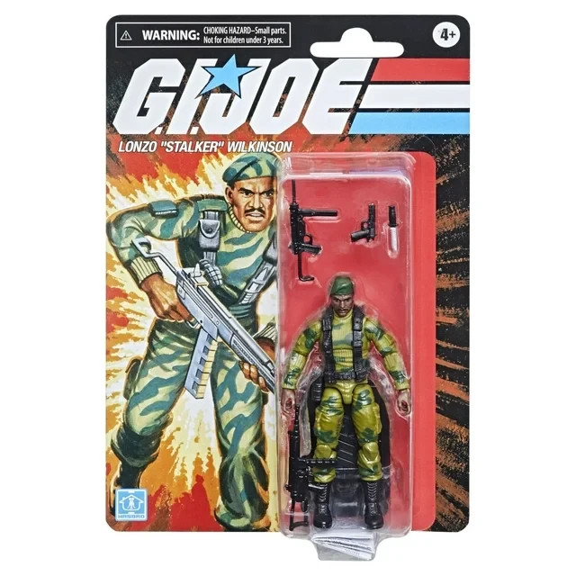 G.I. Joe: Retro Collection Lonzo « Stalker » Wilkinson Kids Toy Action Figure