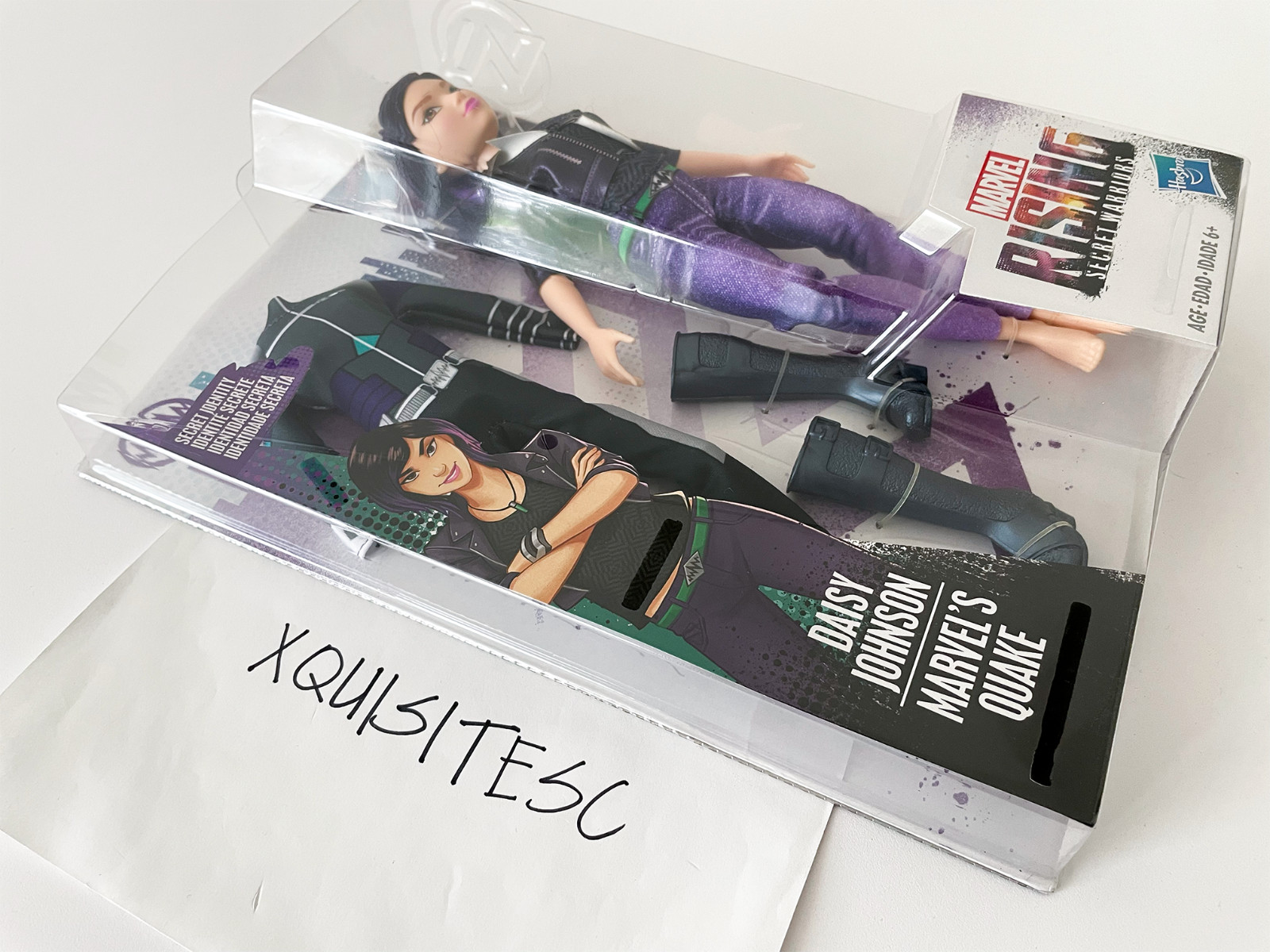 NEW Hasbro Marvel Rising Secret Warriors 11&Prime; Daisy Johnson QUAKE Figure Doll