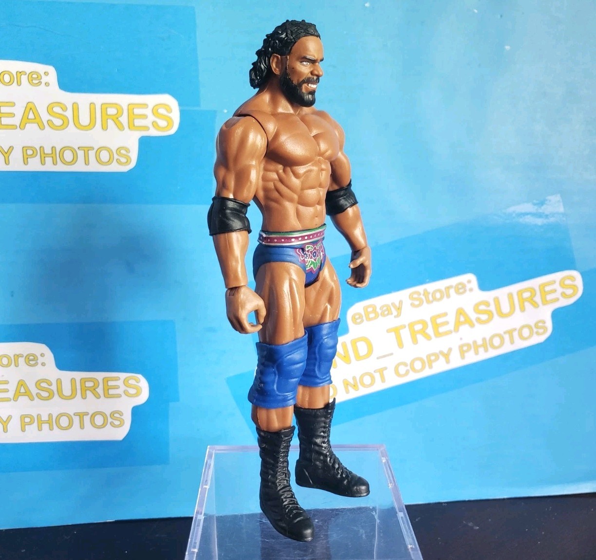 2018 MATTEL WWE BASIC SERIES 93 JINDER MAHAL Loose Maharaja India Smackdown