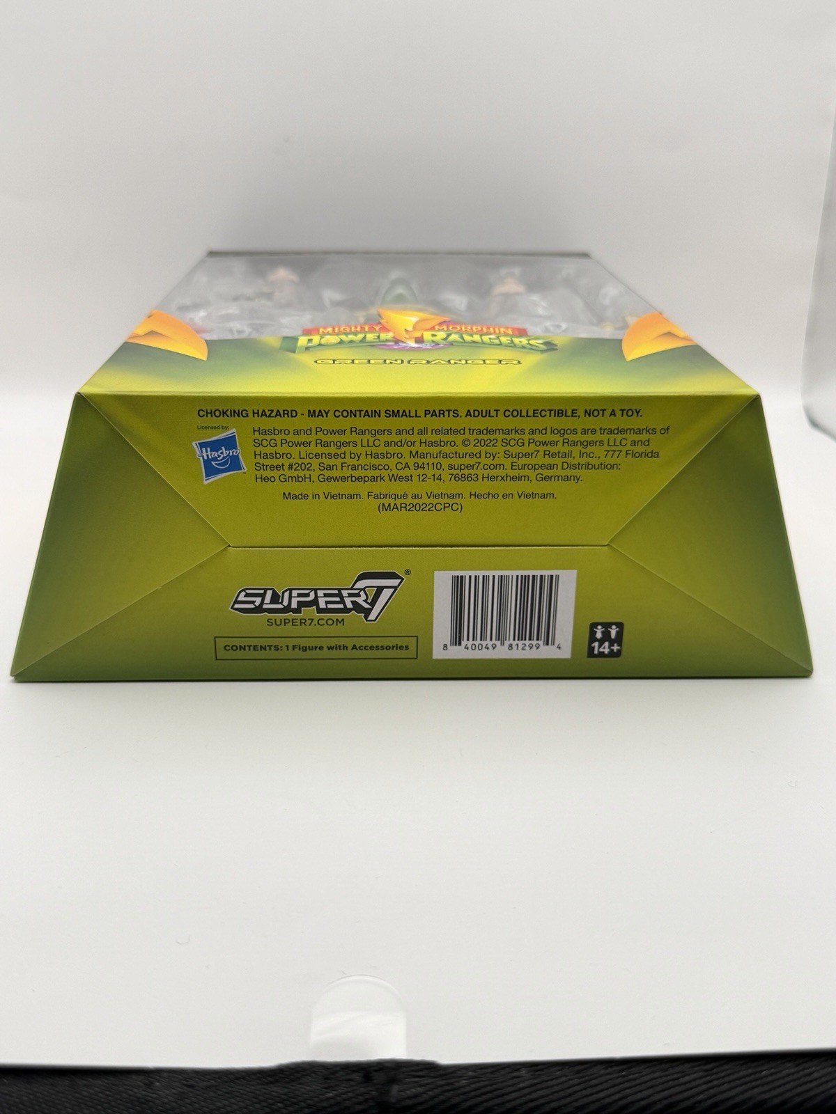 Green Ranger Ultimates Super7 Mighty Morphin Power Rangers Figure MMPR Sealed