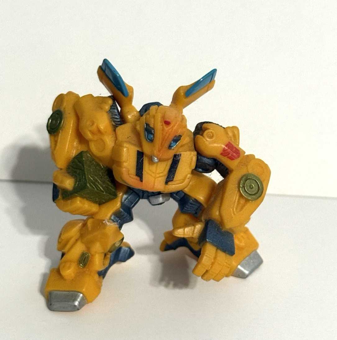 Five Assorted TRANSFORMERS Figures ~ 2.5 in. to 4.5 in.~Some Hasbro~See Pics
