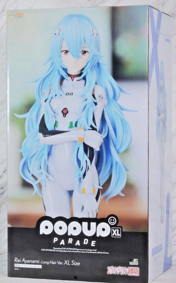 Good Smile Company Evangelion Rei Ayanami Long Hair Popup Parade XL Ver. New