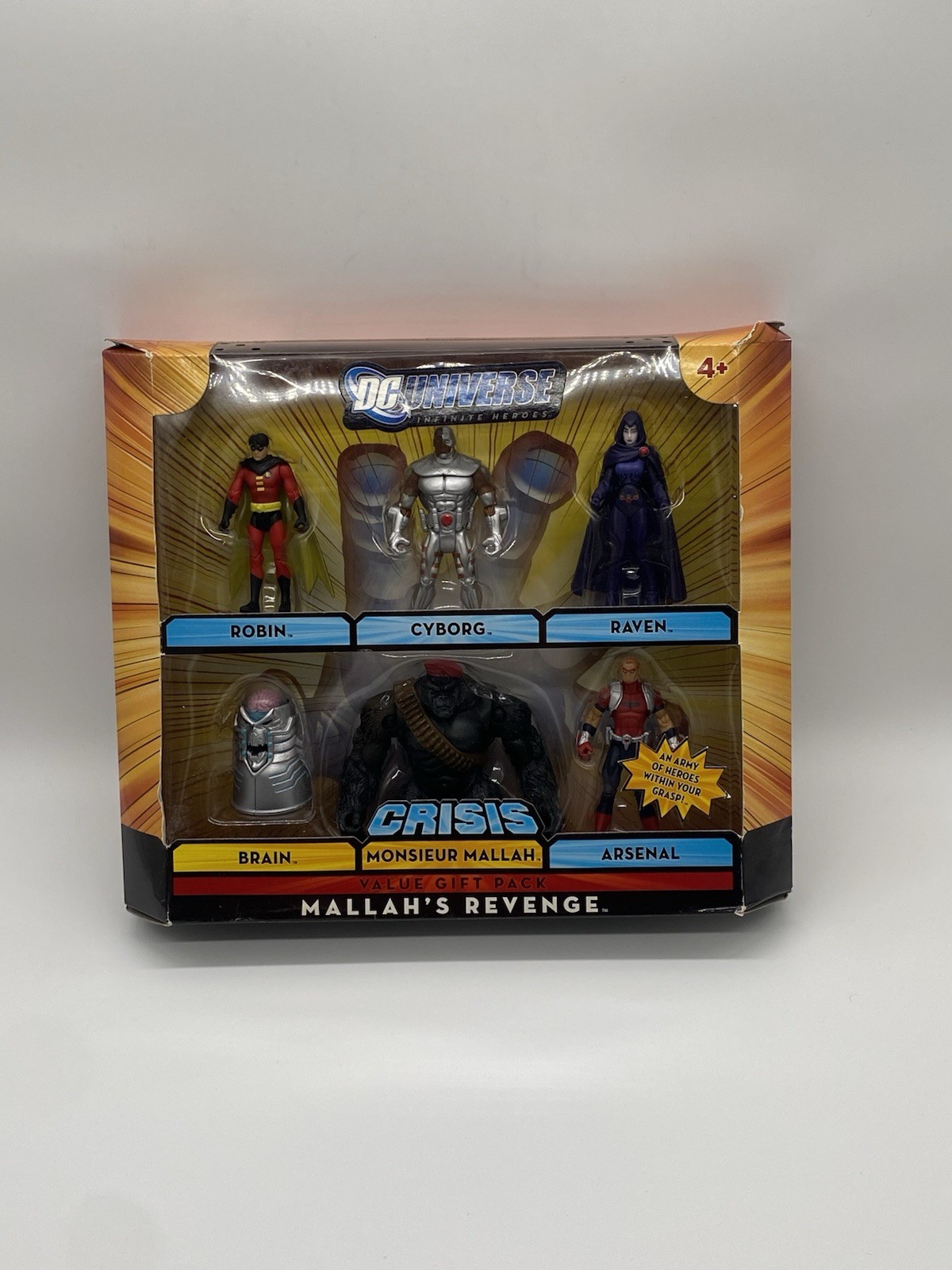 DC Universe Infinite Heroes Crisis Mallah’s Revenge New Brain Arsenal Robin 3.75