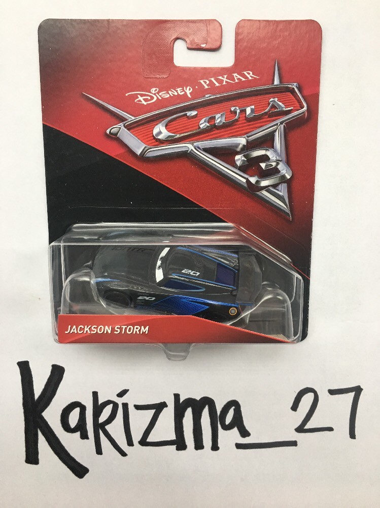 Brand New Disney Pixar Cars 3 Jackson Storm #20 Diecast Mattel 1:55 McQueen