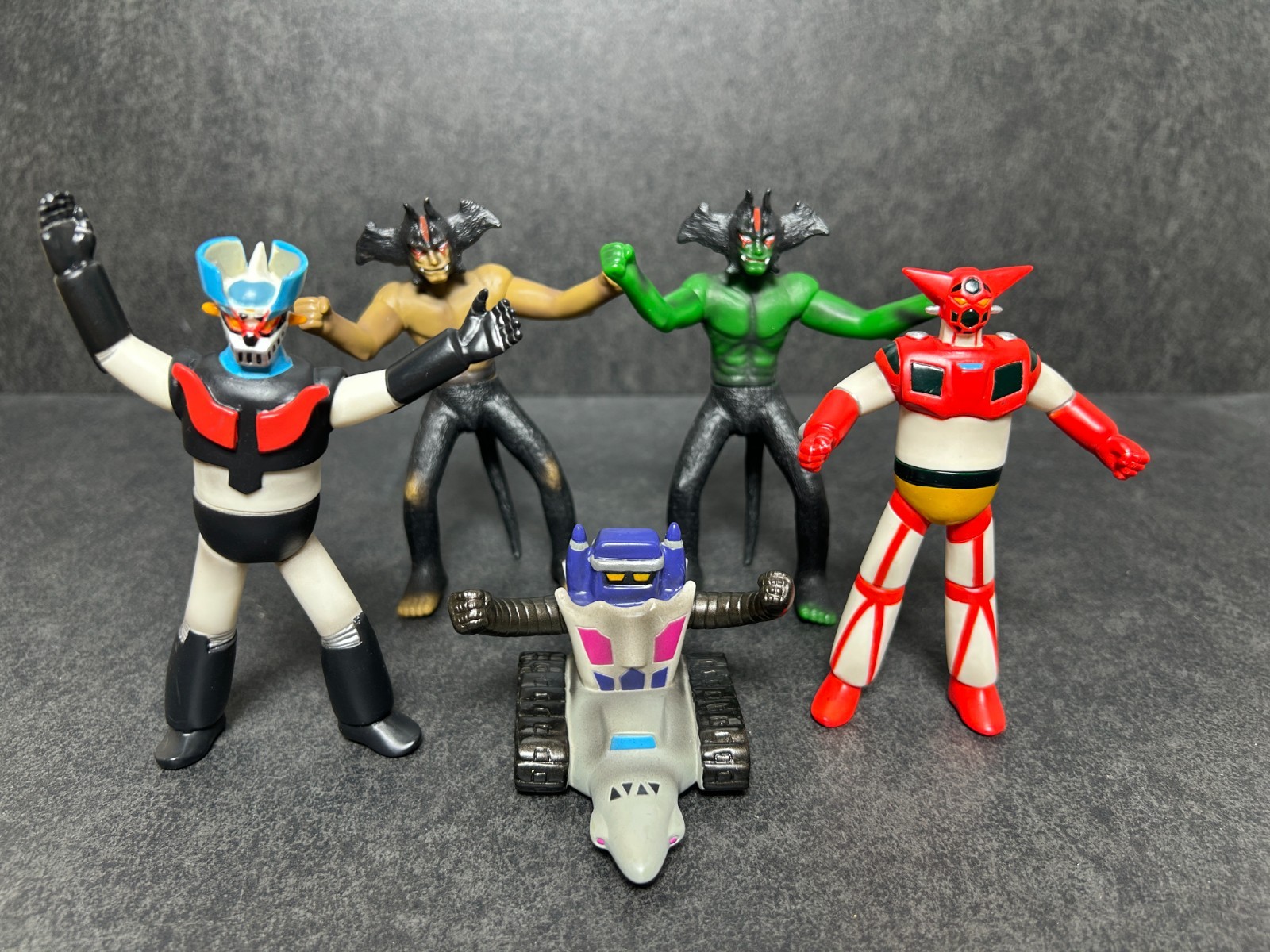 MARUSAN Mazinger Z & Getter Robo Devilman Sofubi 4&Prime; Soft Vinyl Figure