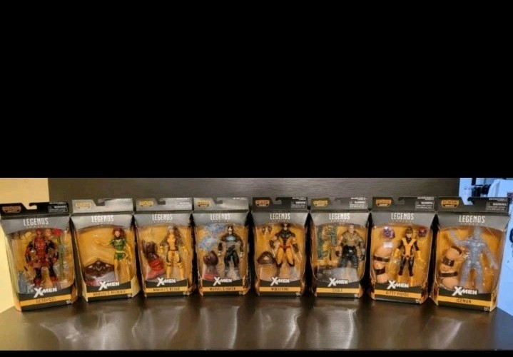 Marvel Legends Hasbro Juggernaut BAF Complete Set Of 8 Figures Lot