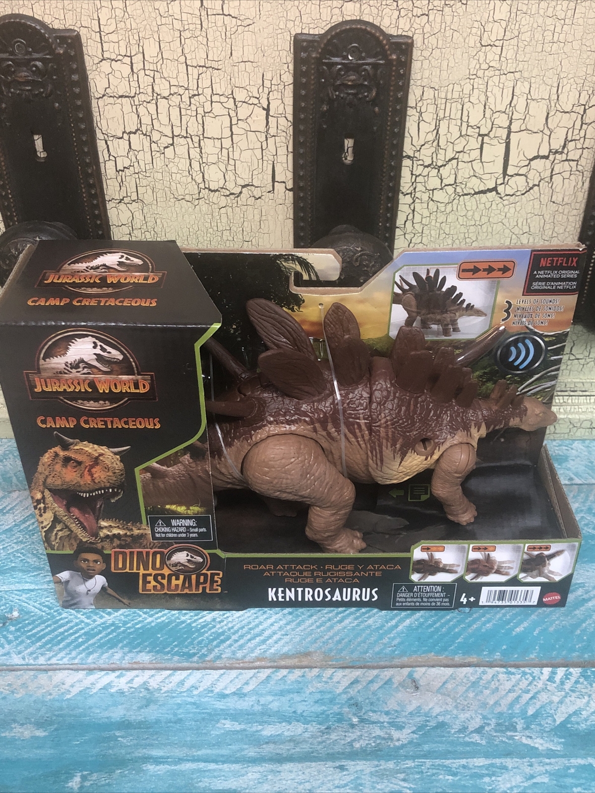 Jurassic World Kentrosaurus Mattel Dino Escape Toy Camp Cretaceous