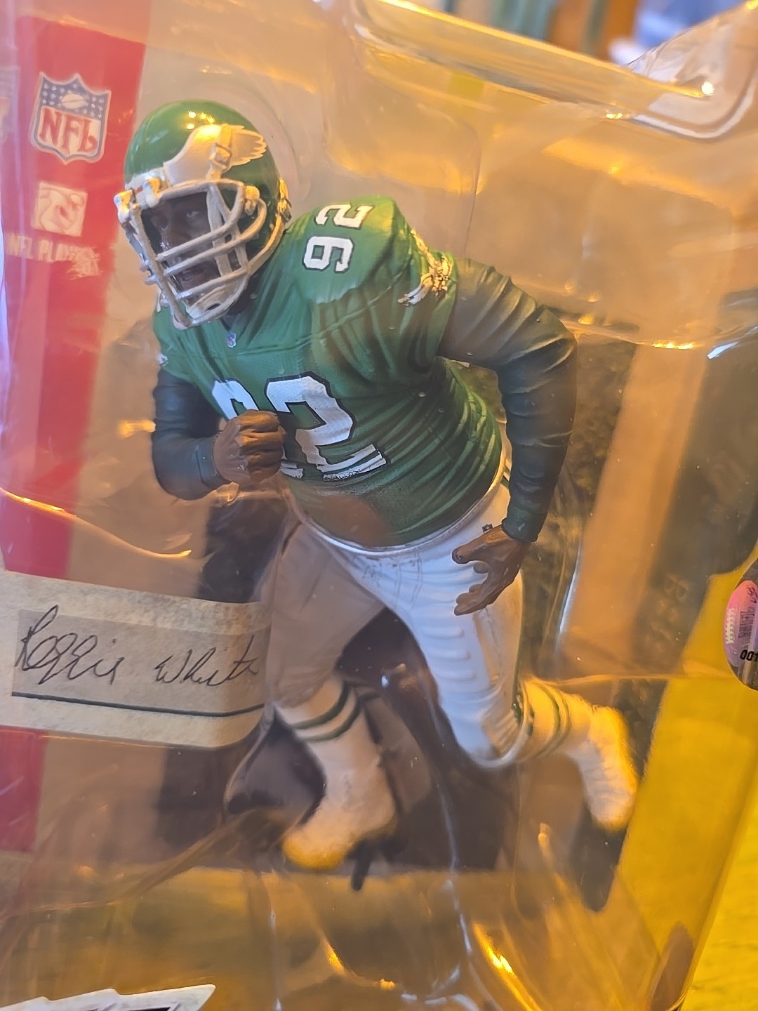 Reggie White McFarlane NFL Legends 3 Philadelphia Eagles Green NEW