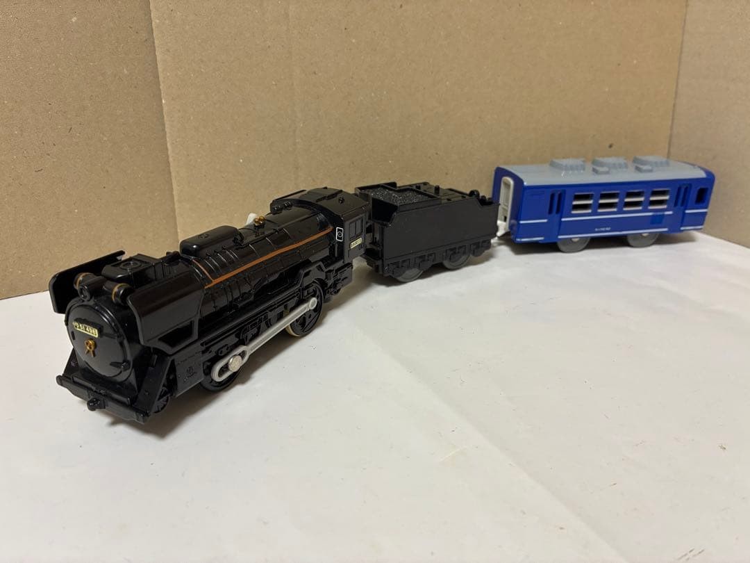 PLARAIL D51 498 Lighted Heavy Basic Set Model Train Toy N scale Compatible