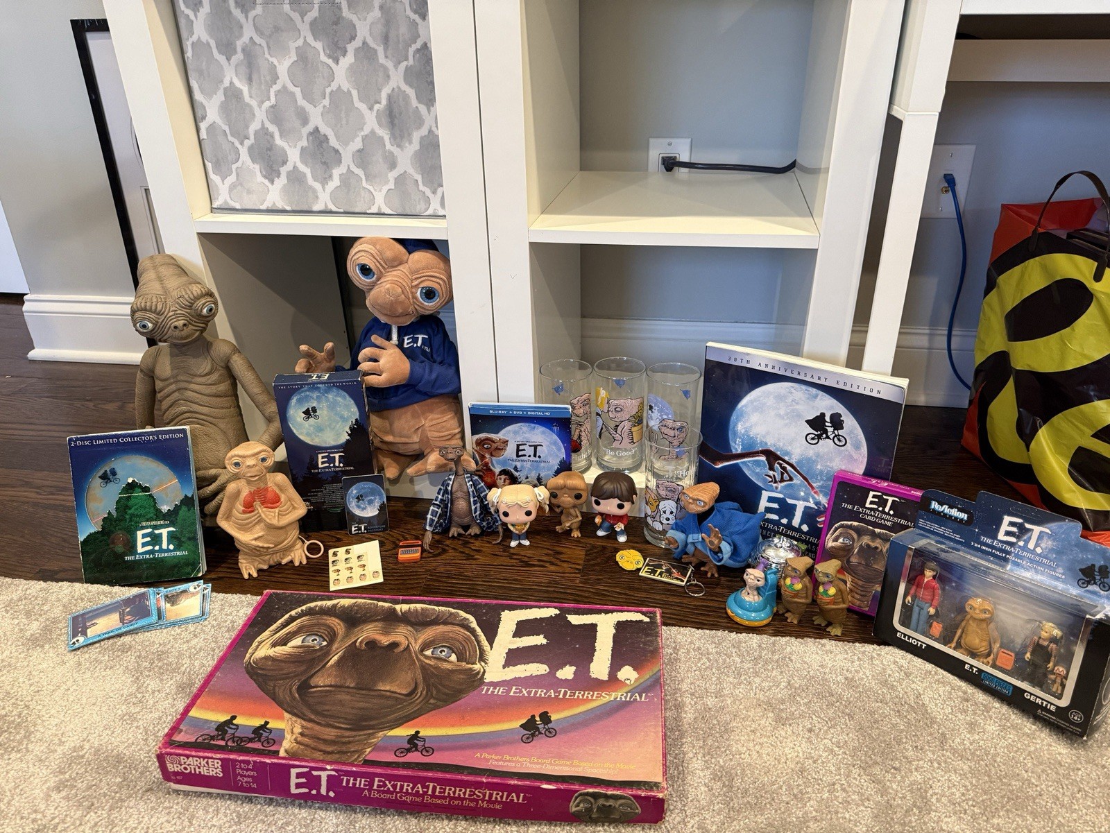 E.T. The Extra-Terrestrial Collectibles Assorted Lot of 1982 Items & More