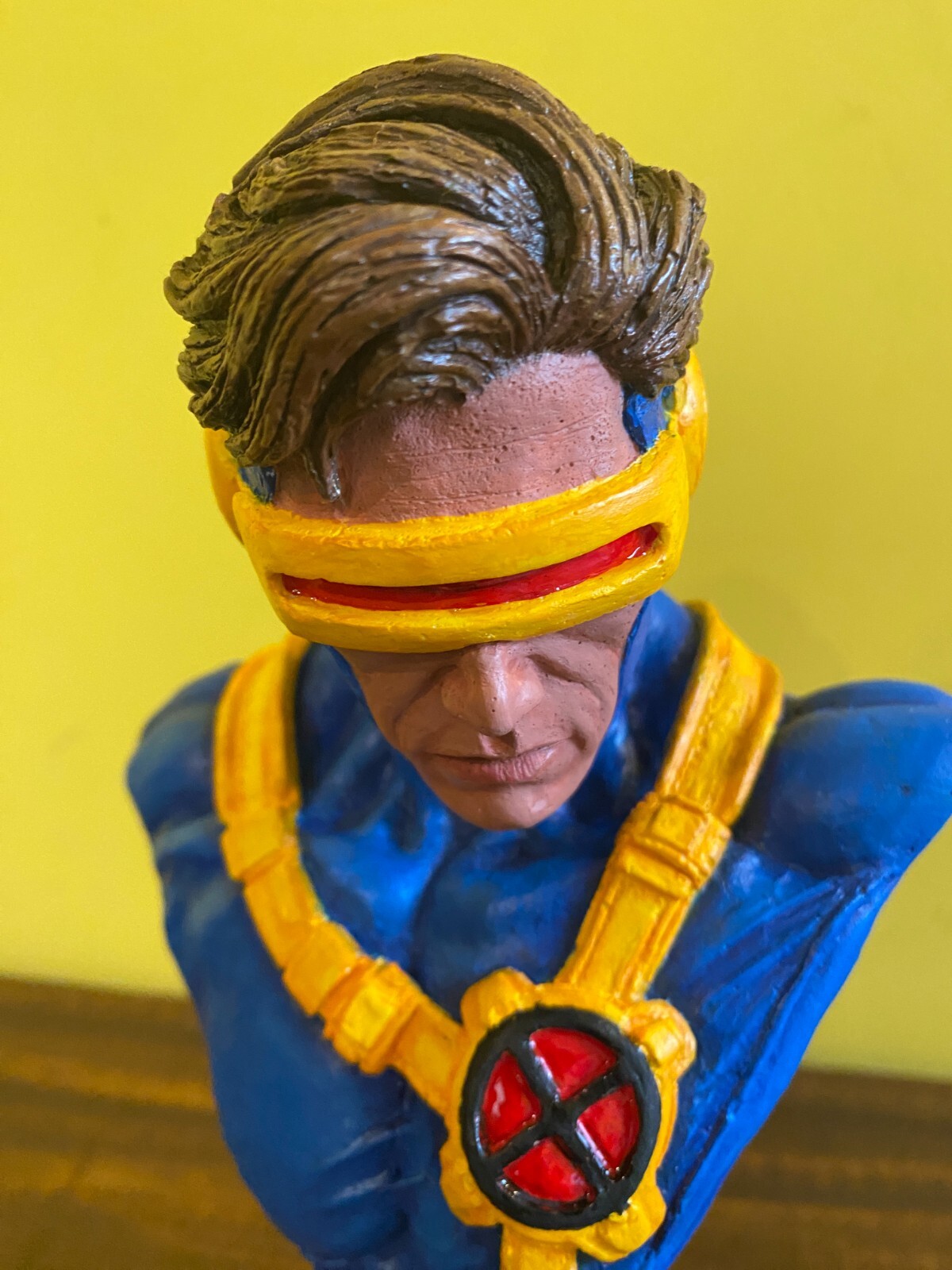HANDMADE Cyclops BUST X-Men Statue Figure Sculpture marvel comic movie film !!
