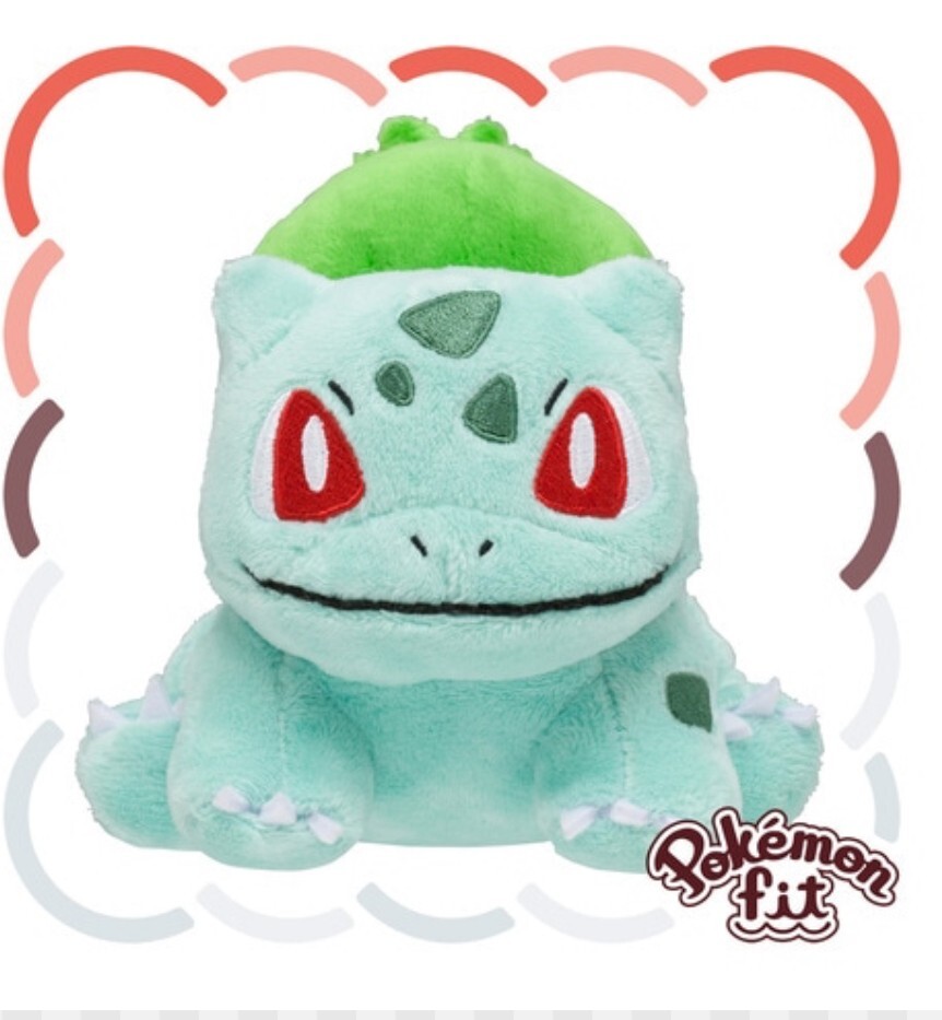Pokemon Center original Fit Plush doll Kanto Region #1-151 from Japan NEW mew p