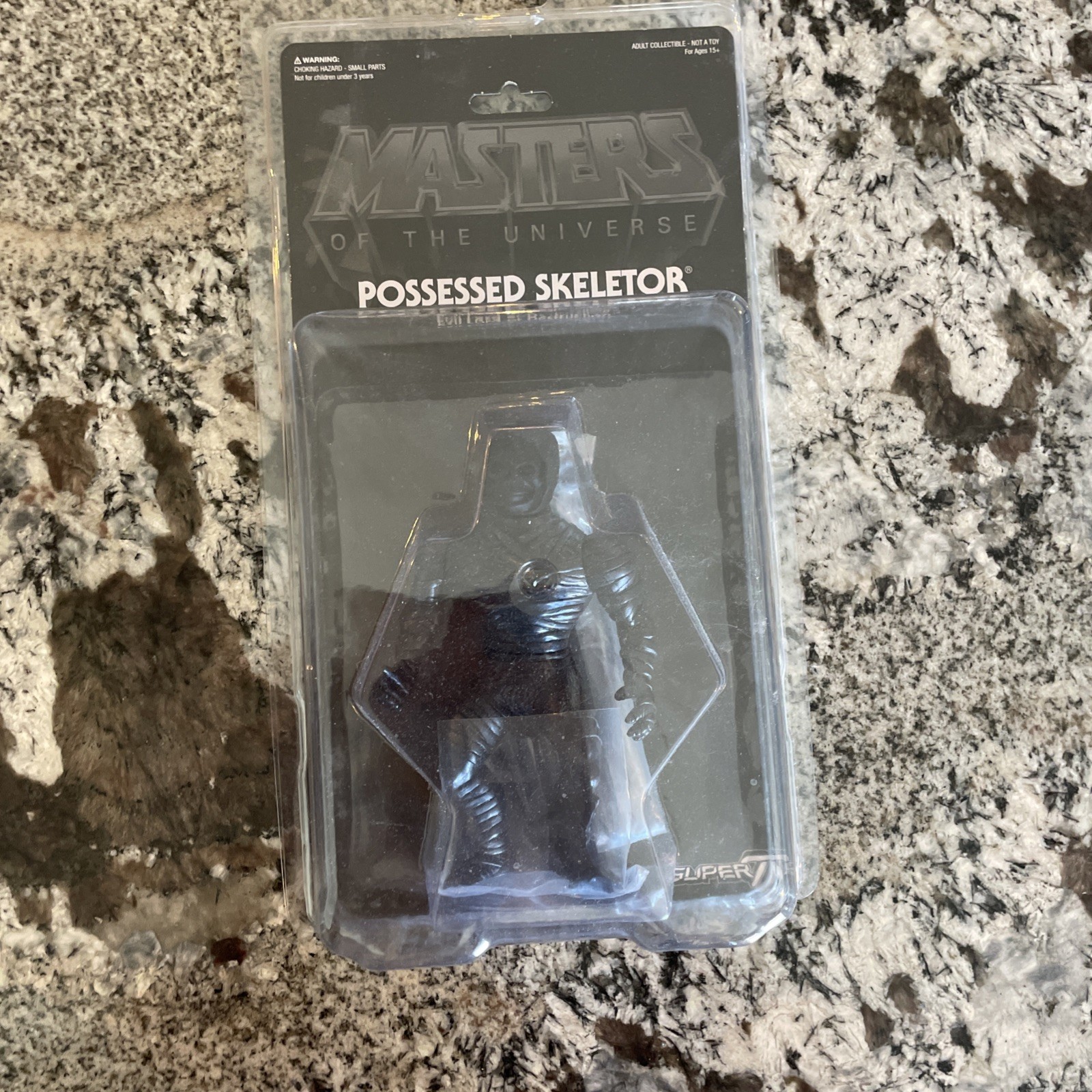 MOTU Possessed Skeletor Black Variant 5.5&Prime; Masters of the Universe SDCC 2017