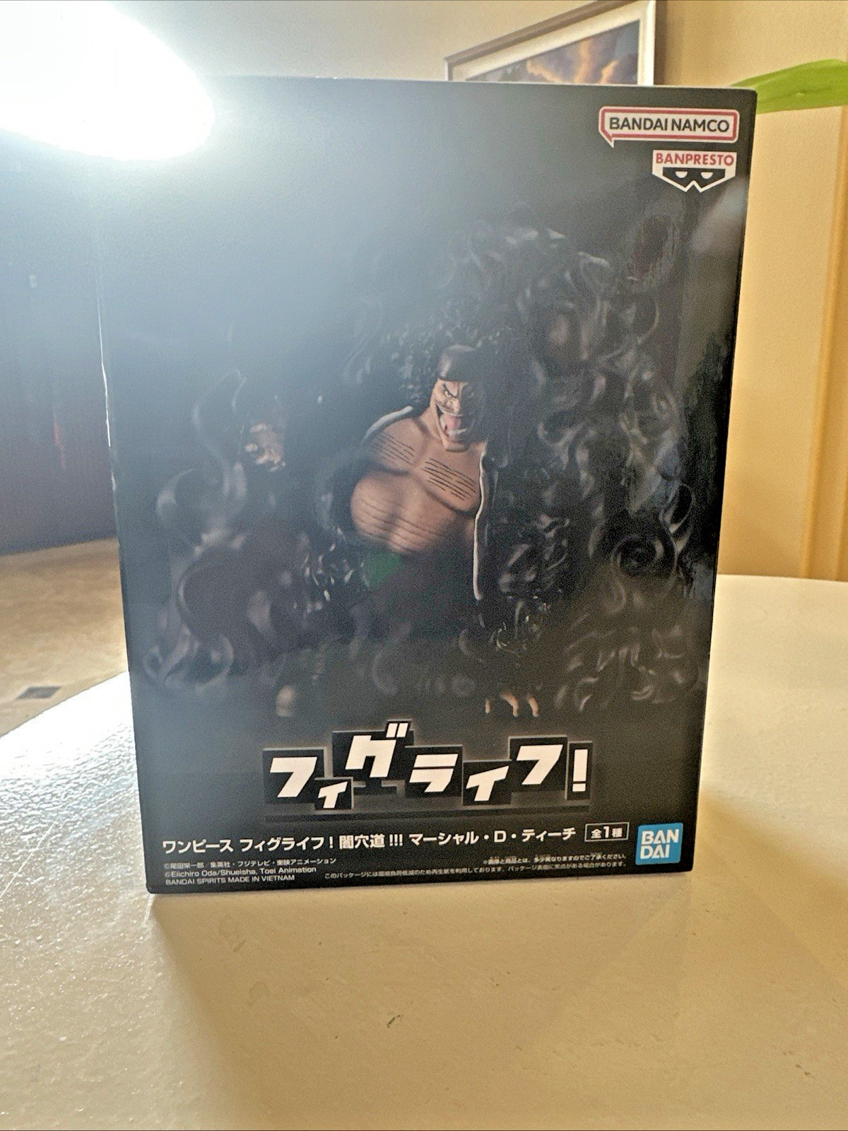 NIB Banpresto One Piece Figlife! « Black Hole » Marshal D. Teach Figurine