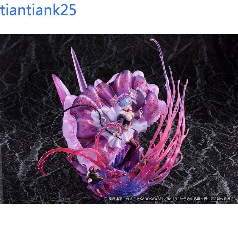 Re:Life in a different world from zero Rem Crystal Dress Ver Anime Figure Model