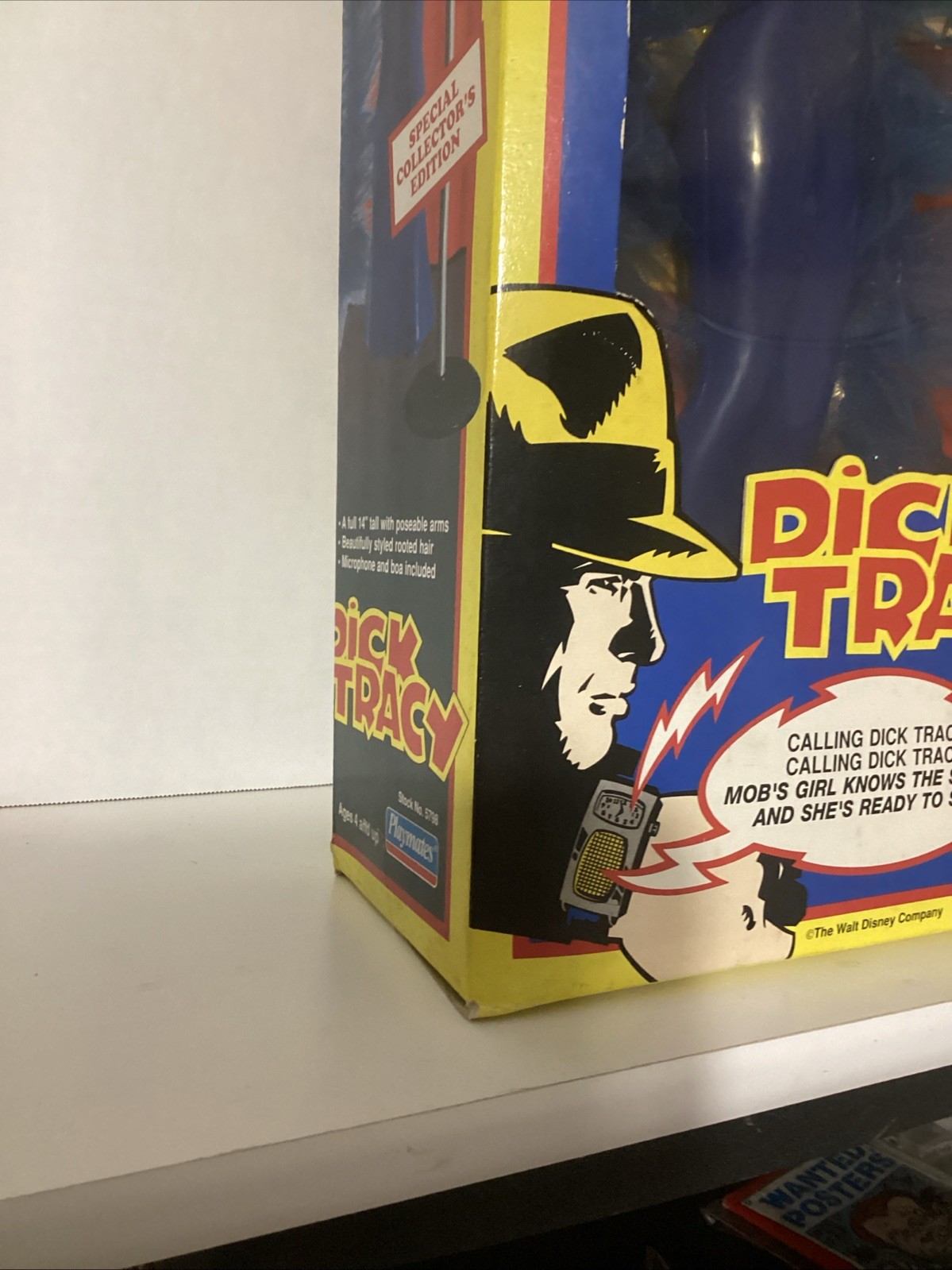 1990 Madonna Breathless Mahoney Dick Tracy Playmates Doll In Box