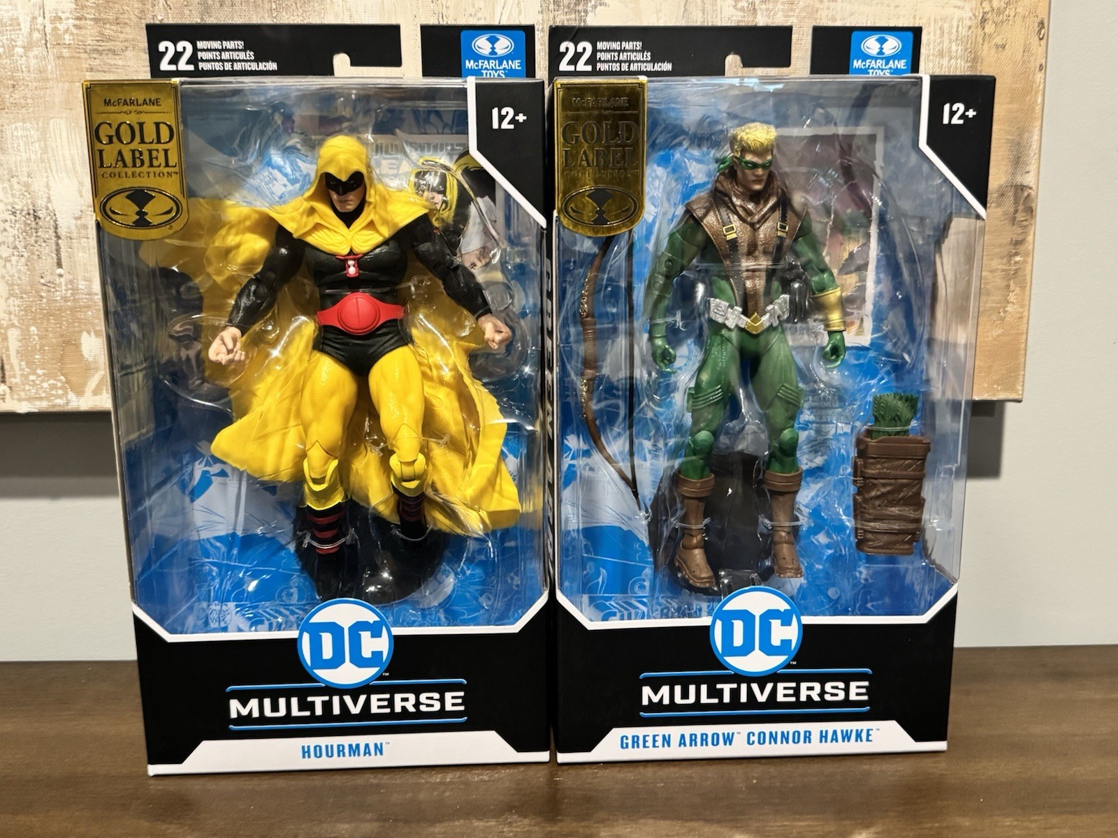 DC Multiverse Hourman and Green Aaron Figures McFarlane Gold Label Collection