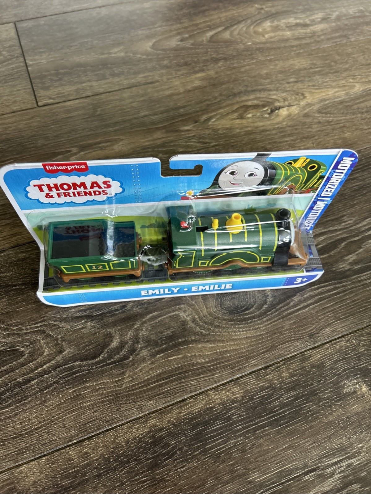 Thomas & Friends Emily Motorized Train Battery-Powered Engine with Tender