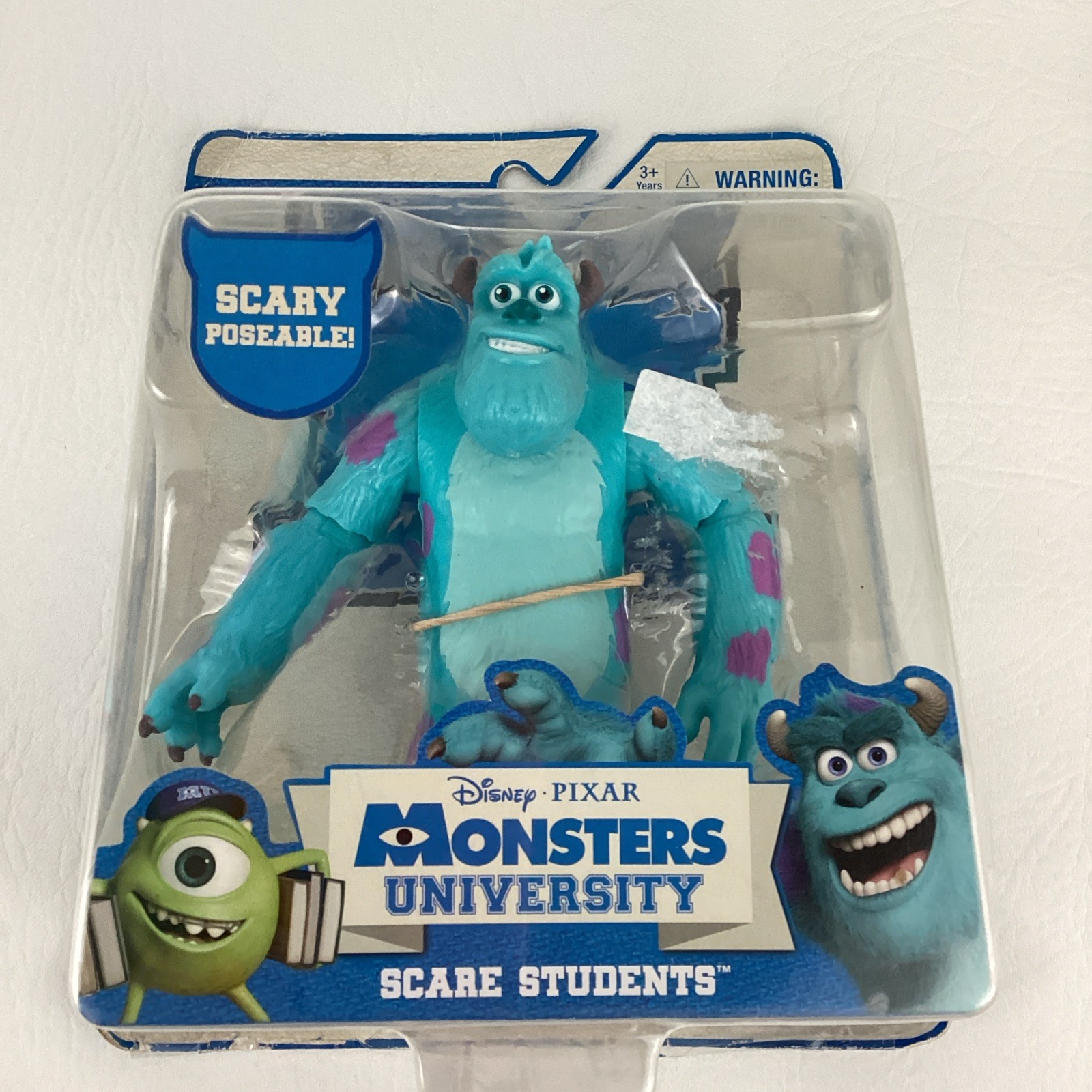 Disney Pixar Monsters University Scare Students Sulley Action Figure Poseable