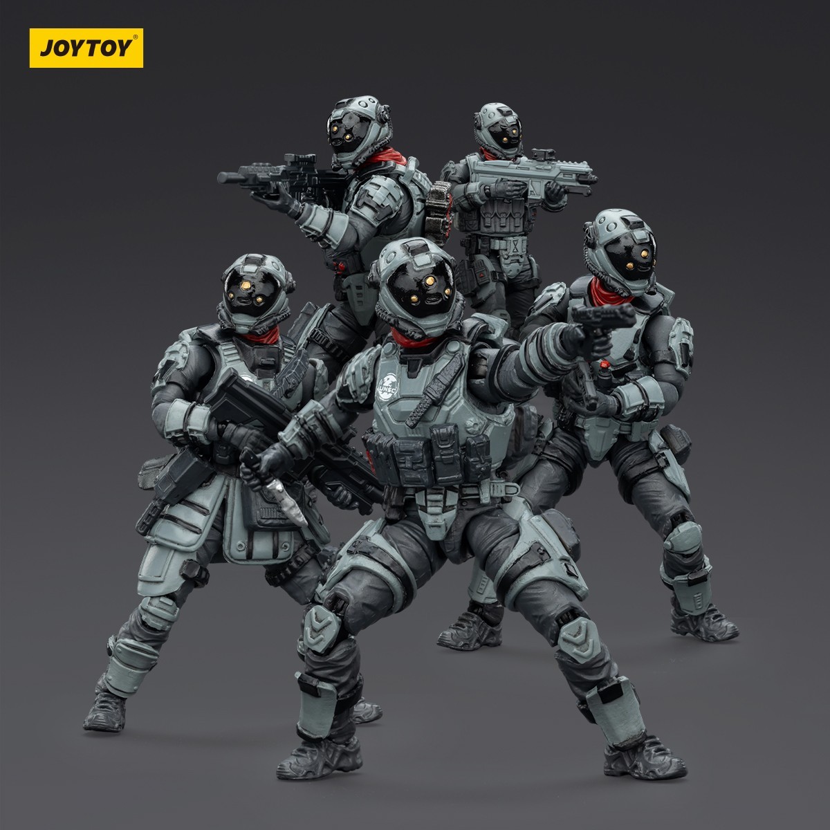 JOYTOY Dark Source 1/25 Action Figures UNSC Mirage Squad (5pcs) Model Toys
