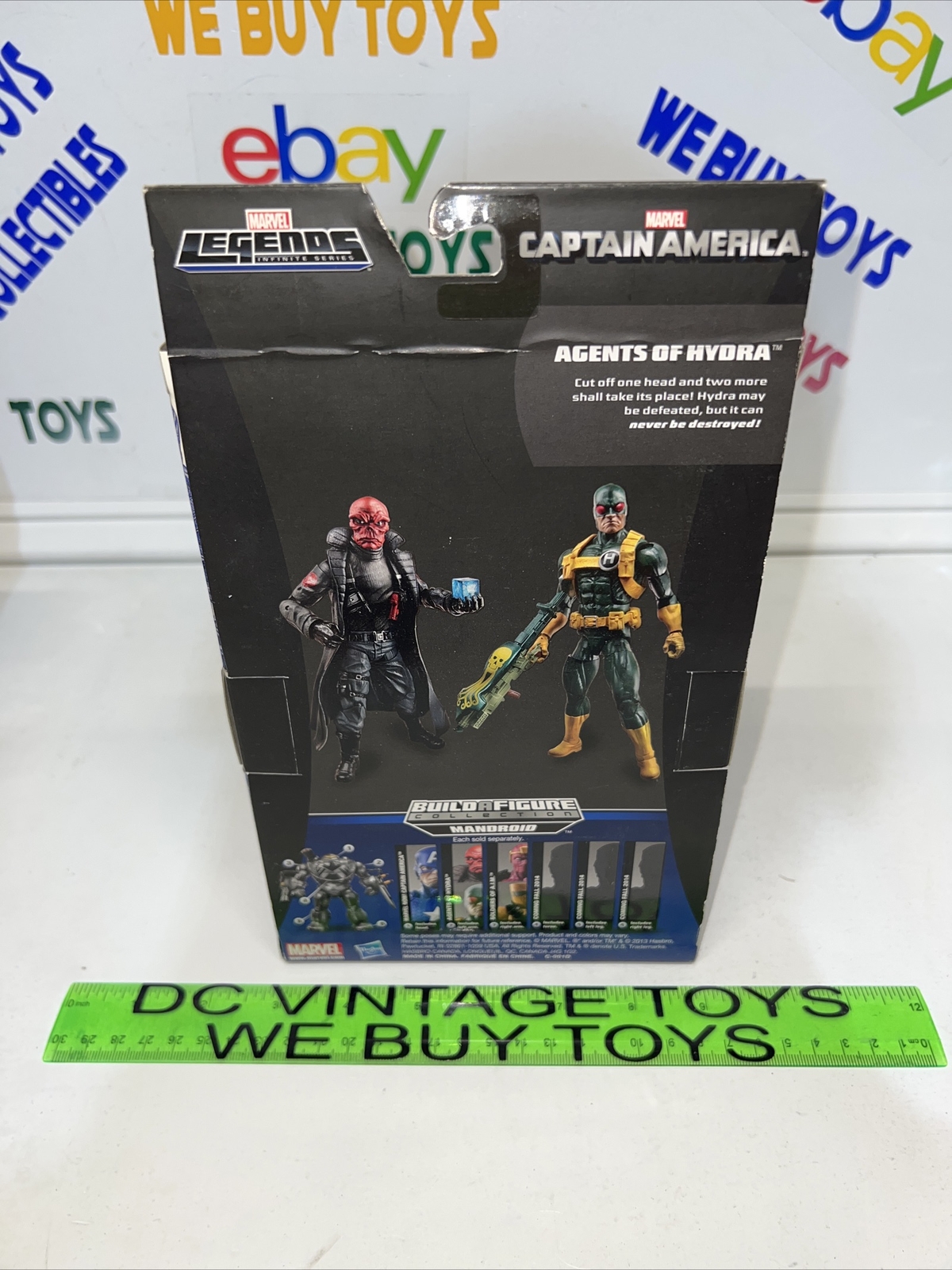 HYDRA Agent Marvel Legends Mandroid Build-a-Figure Hasbro New 🔥